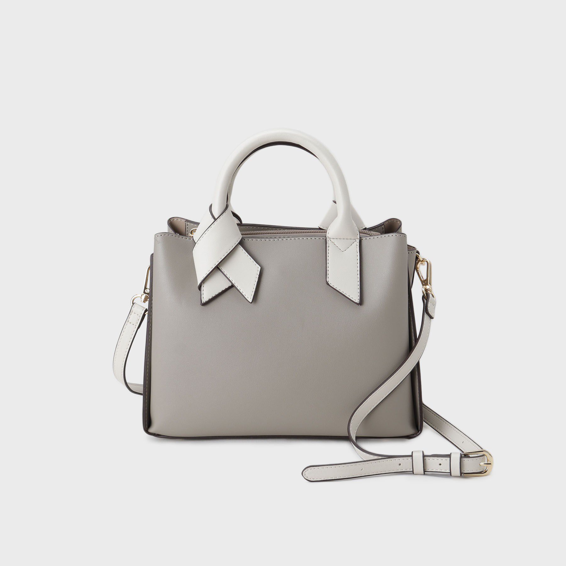 THE SHOP TK「バイカラー合皮ショルダーバッグ」|ショルダー・メッセンジャー|