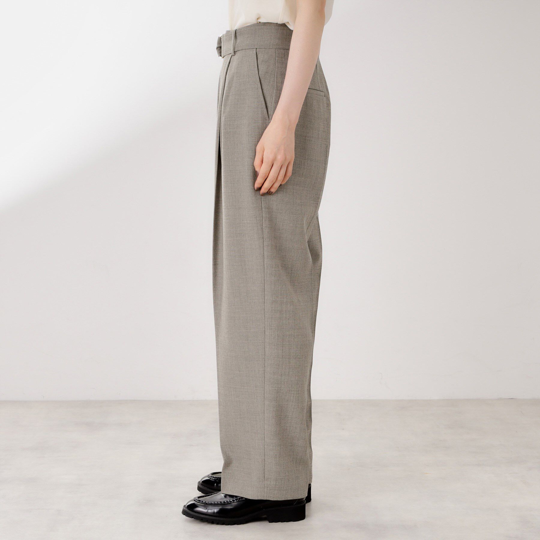 THE SHOP TK「ベルト付バレルパンツ【セットアップ可】/CAVIANシリーズ」|その他|