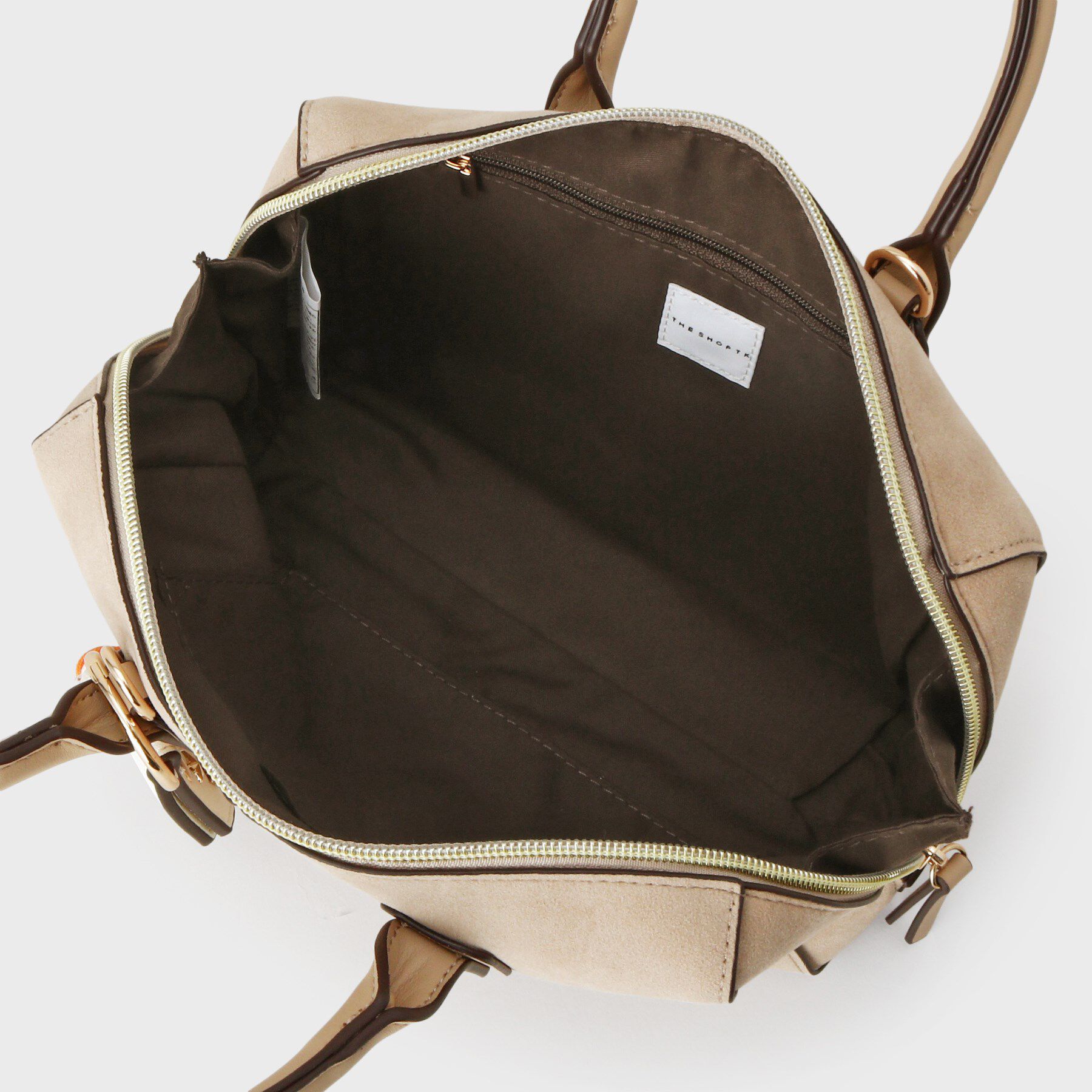 THE SHOP TK「チャーム付きスエードミニボストンバッグ」|ボストンバッグ|