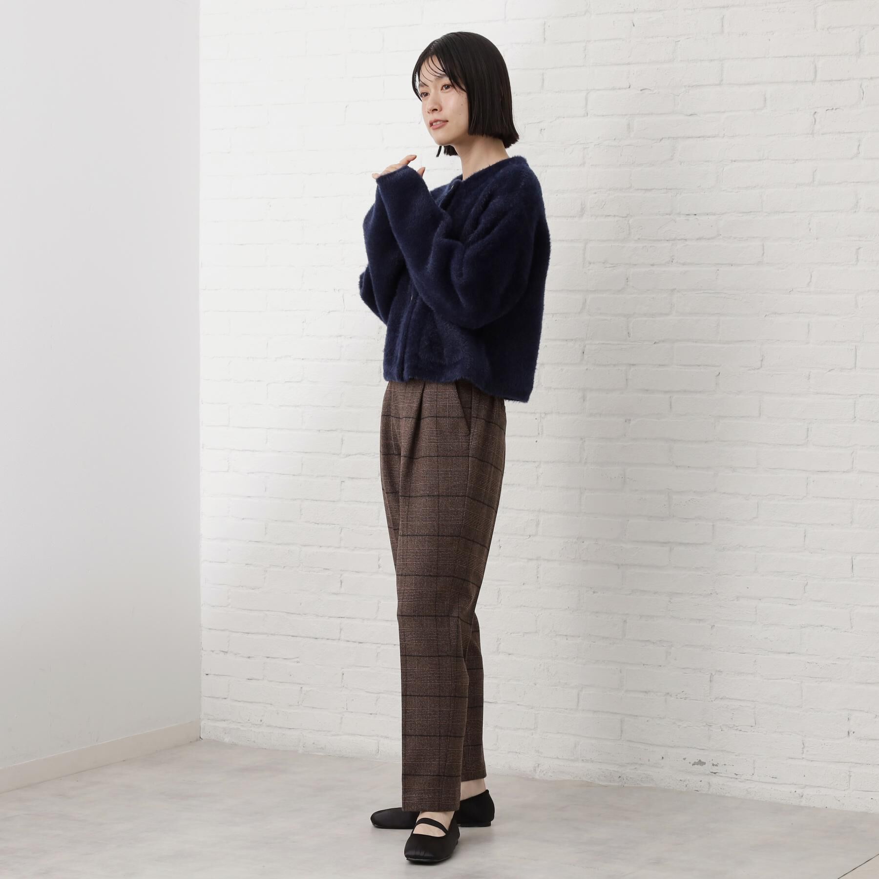 THE SHOP TK「【着丈選べる/XS～XLサイズ】あったか裏起毛テーパードパンツ」|その他|