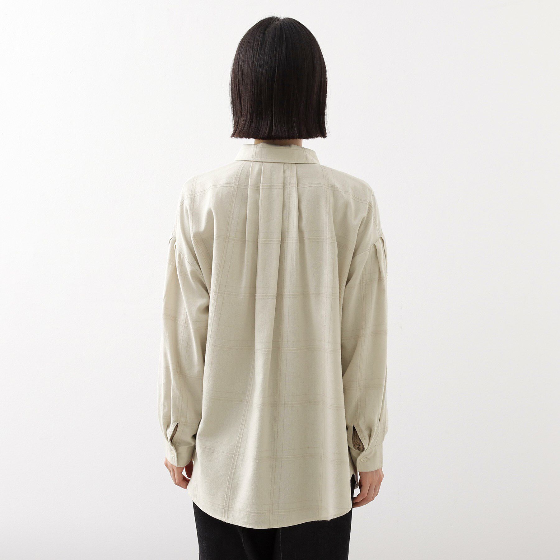 THE SHOP TK「インしてる風にも着られるチェックシャツ」|シャツ・ブラウス|