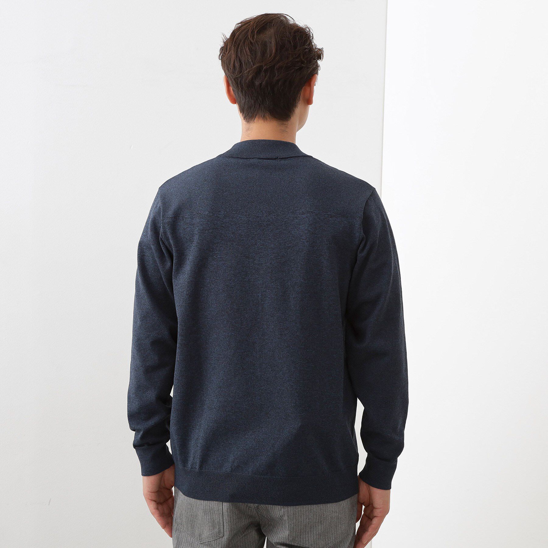 THE SHOP TK「【冬のビジネスシーンに最適】モックネックニット」|ニット・セーター|