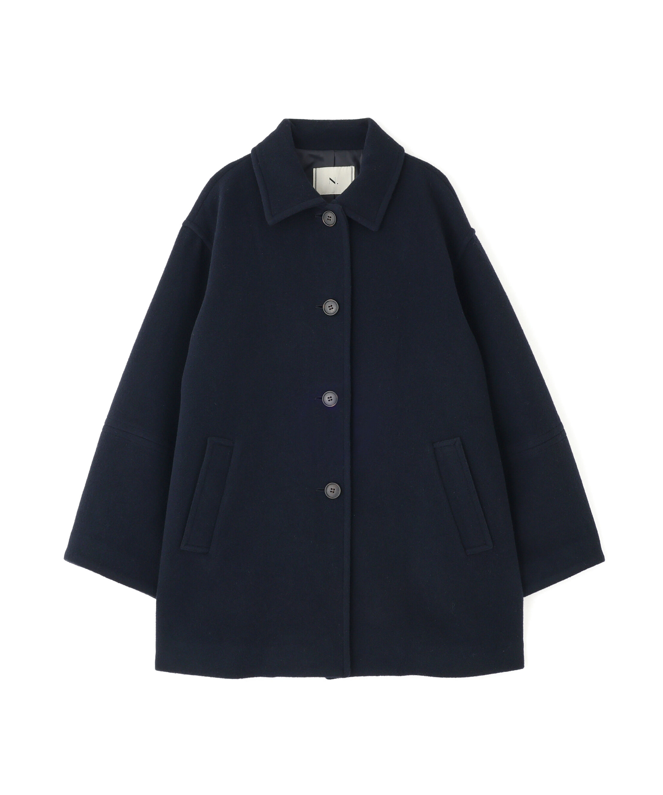  「ステンカラーミディコート」|ブルゾン・スタジャン|