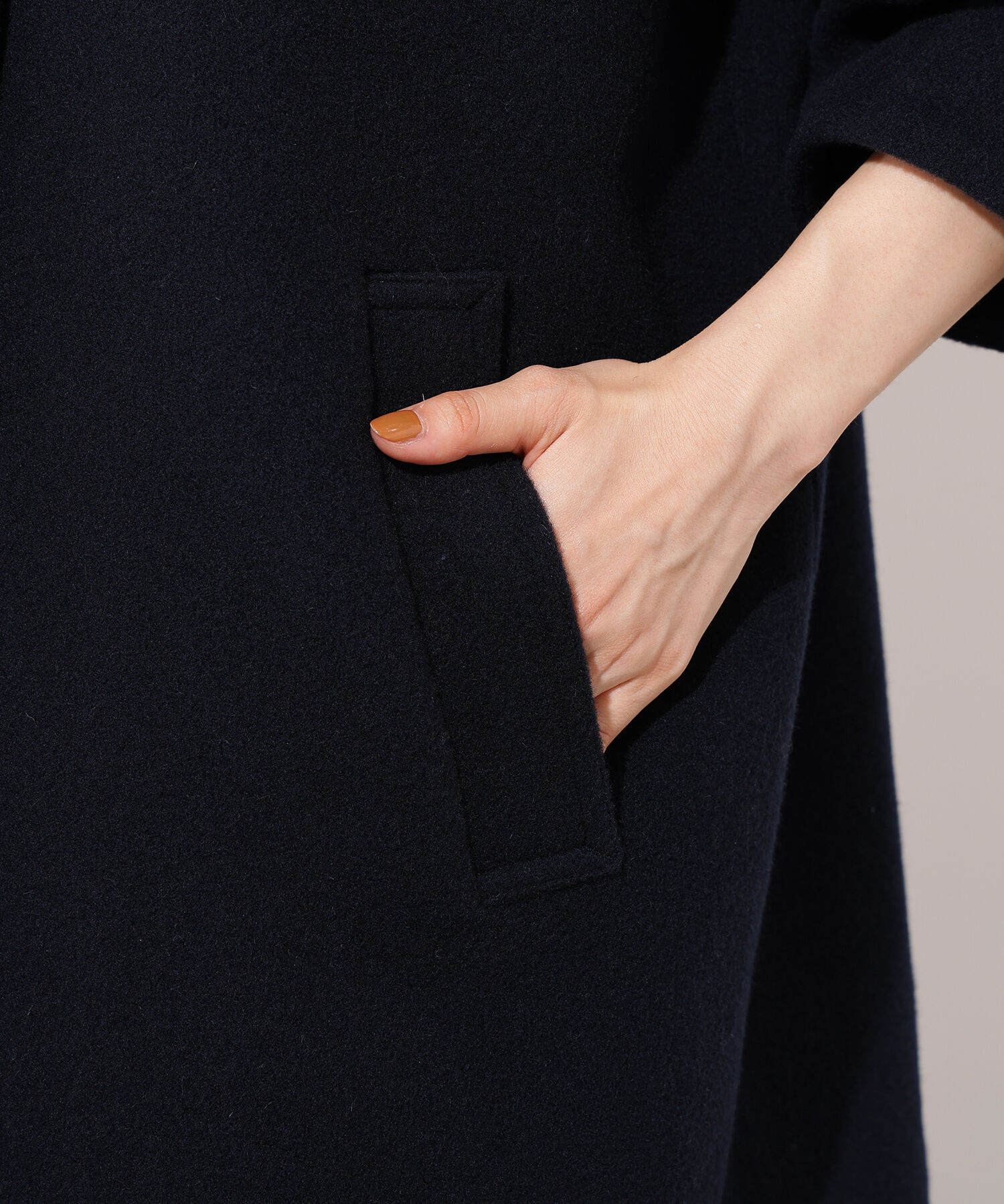  「ステンカラーミディコート」|ブルゾン・スタジャン|