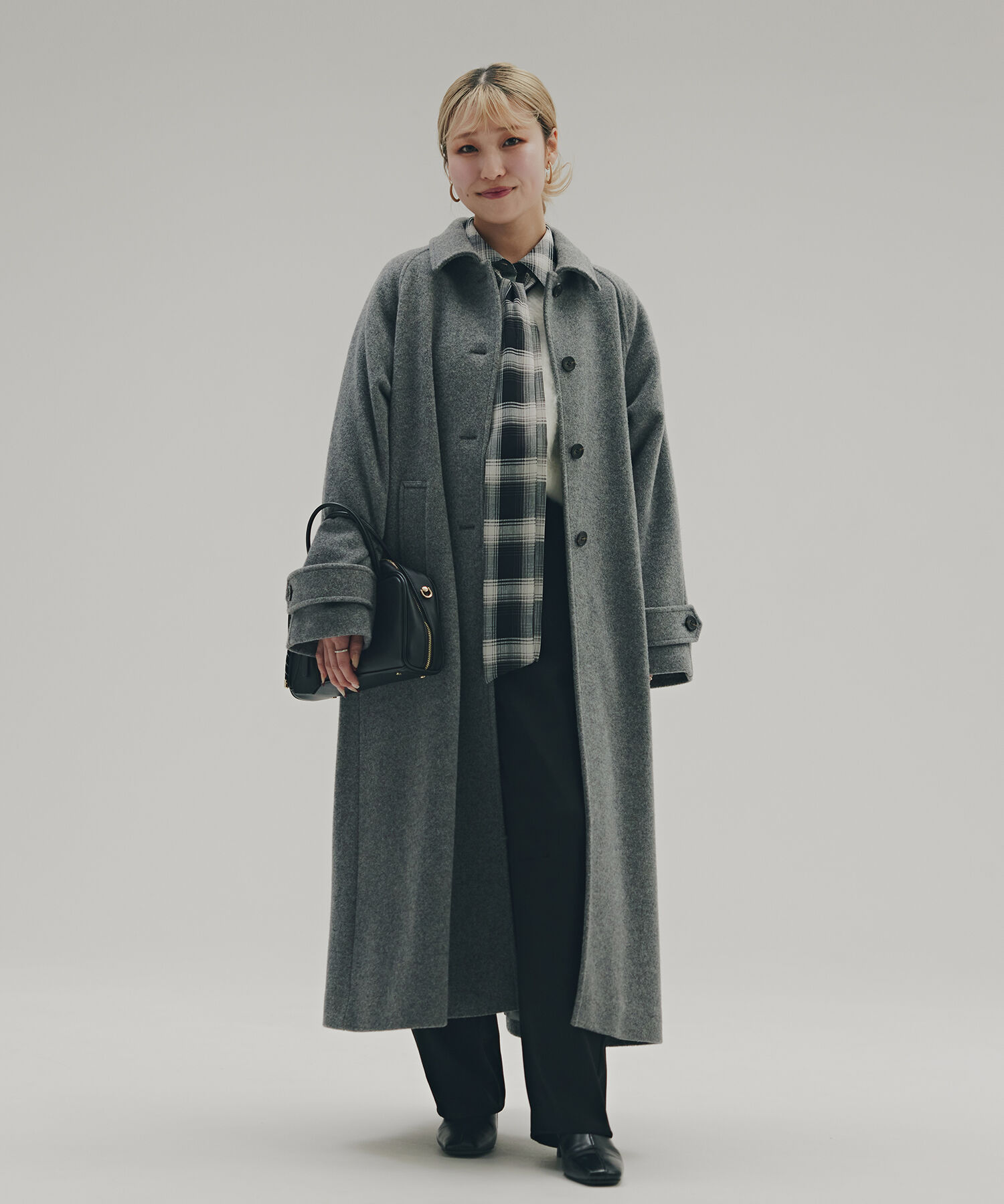  「チェックボウタイブラウス」|シャツ・ブラウス|