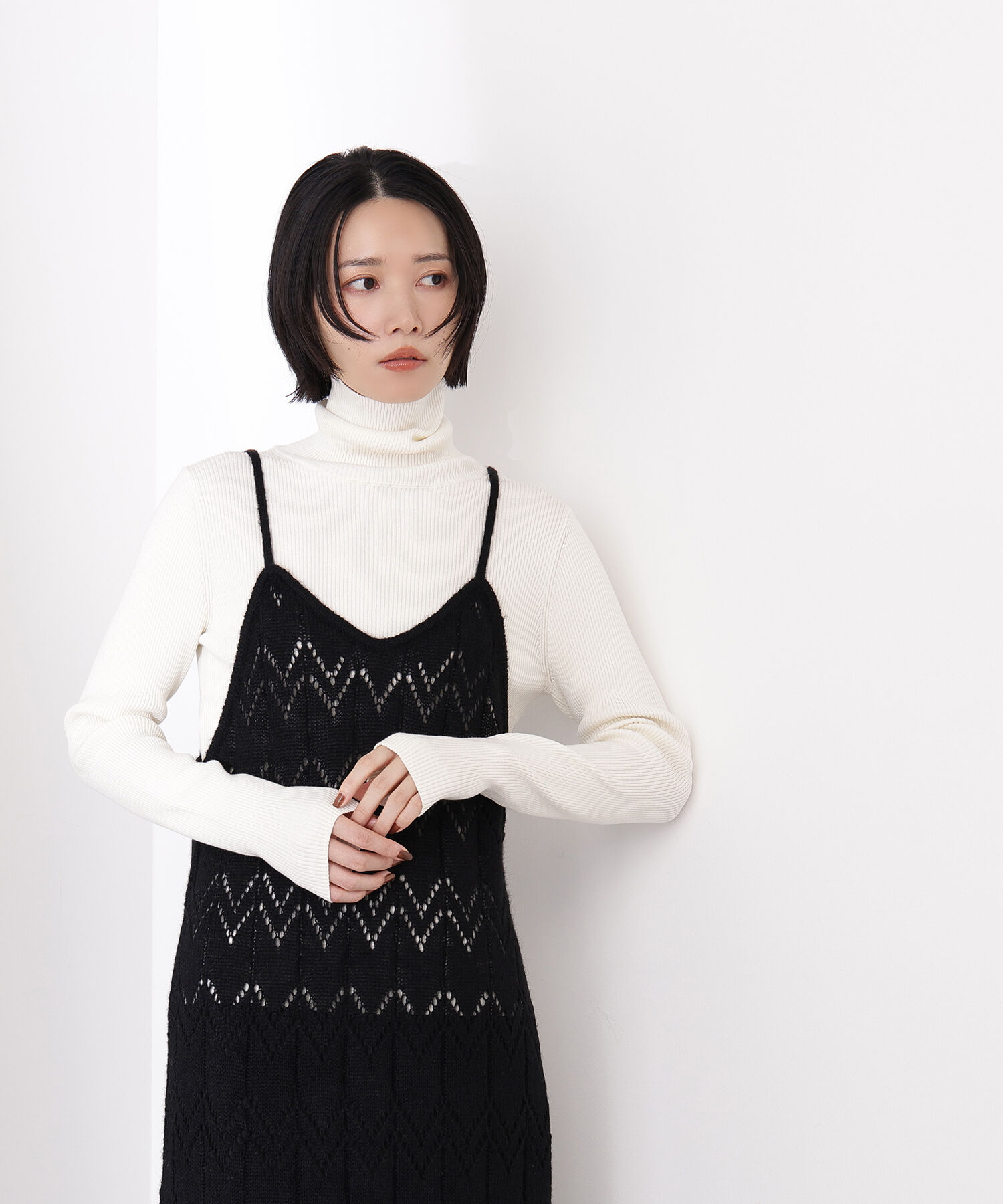  「ベーシックタートルネックニット」|ニット・セーター|