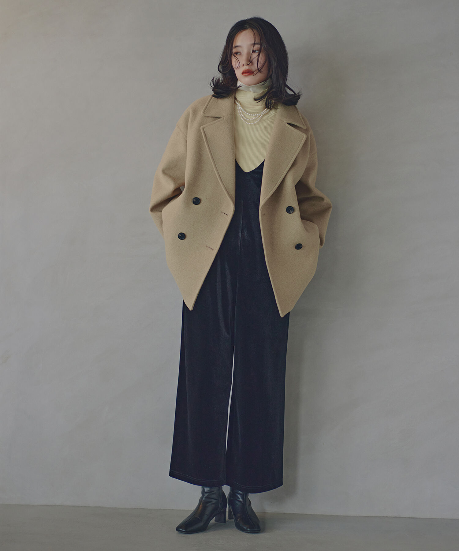  「ベーシックタートルネックニット」|ニット・セーター|