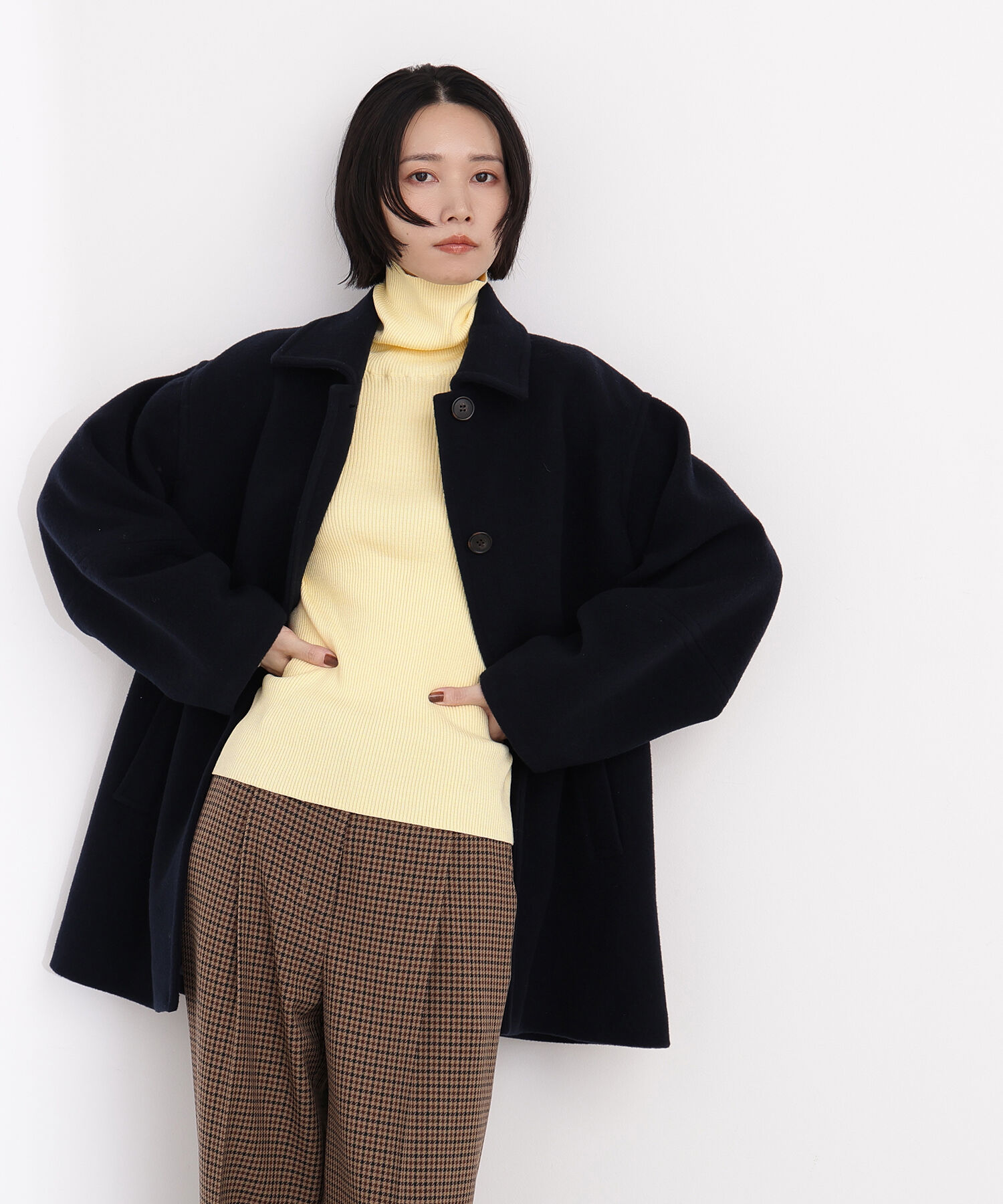  「ベーシックタートルネックニット」|ニット・セーター|