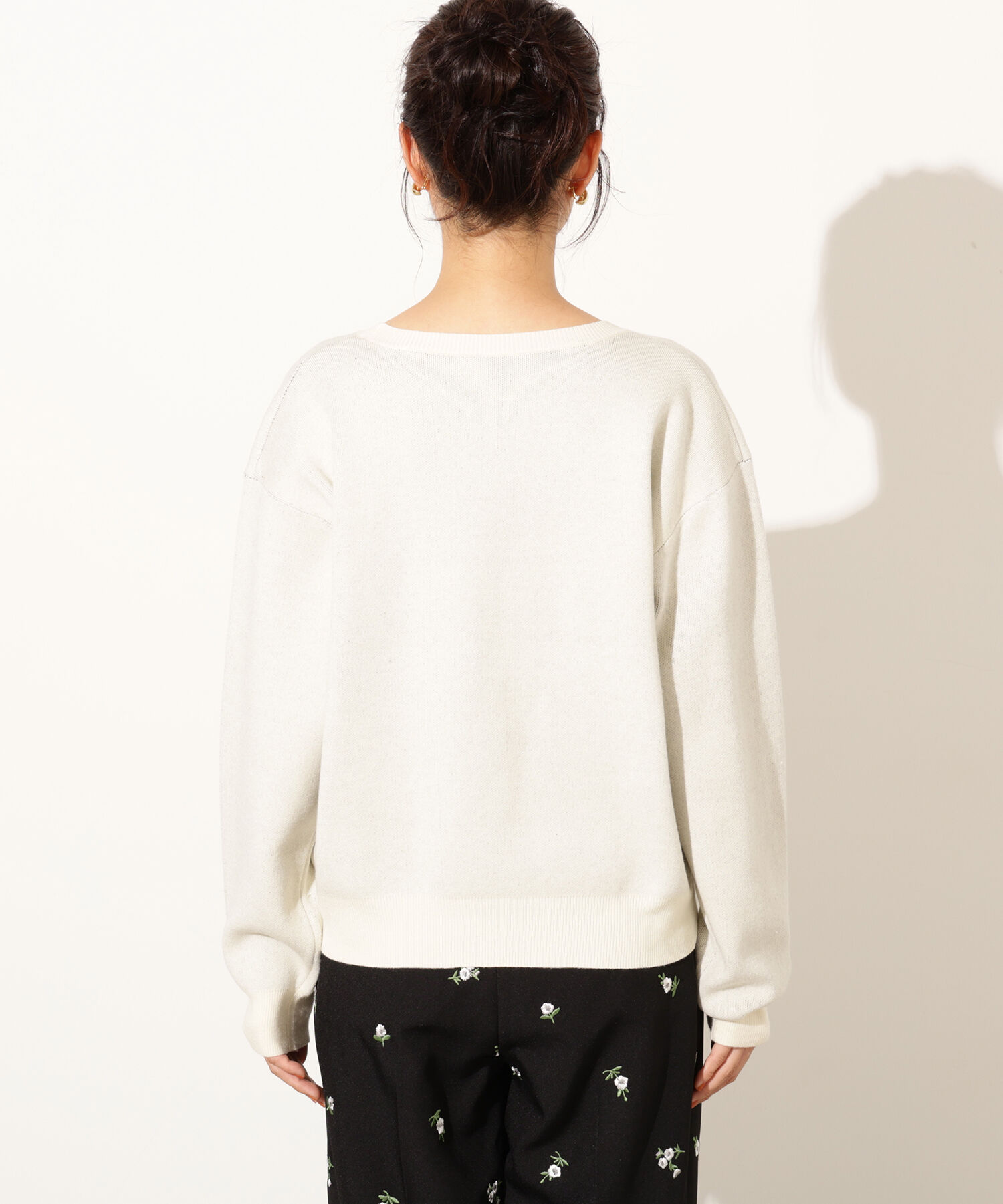  「フレンチロゴジャガードニット」|ニット・セーター|