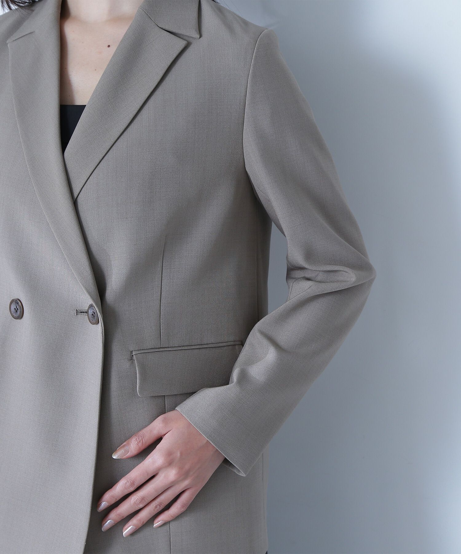  「ライトダブルジャケット」|ブルゾン・スタジャン|