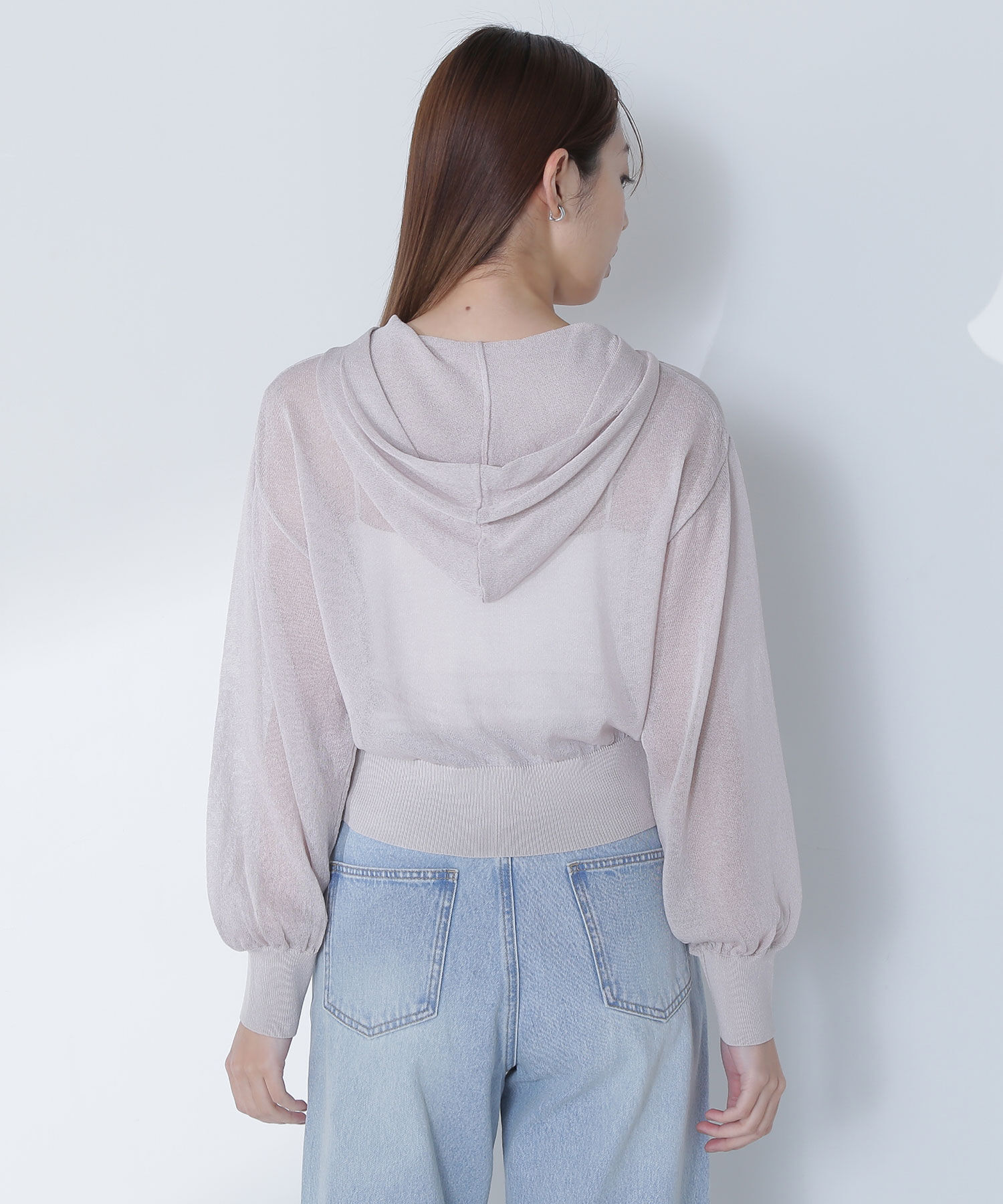  「シアージップパーカー」|ニット・セーター|