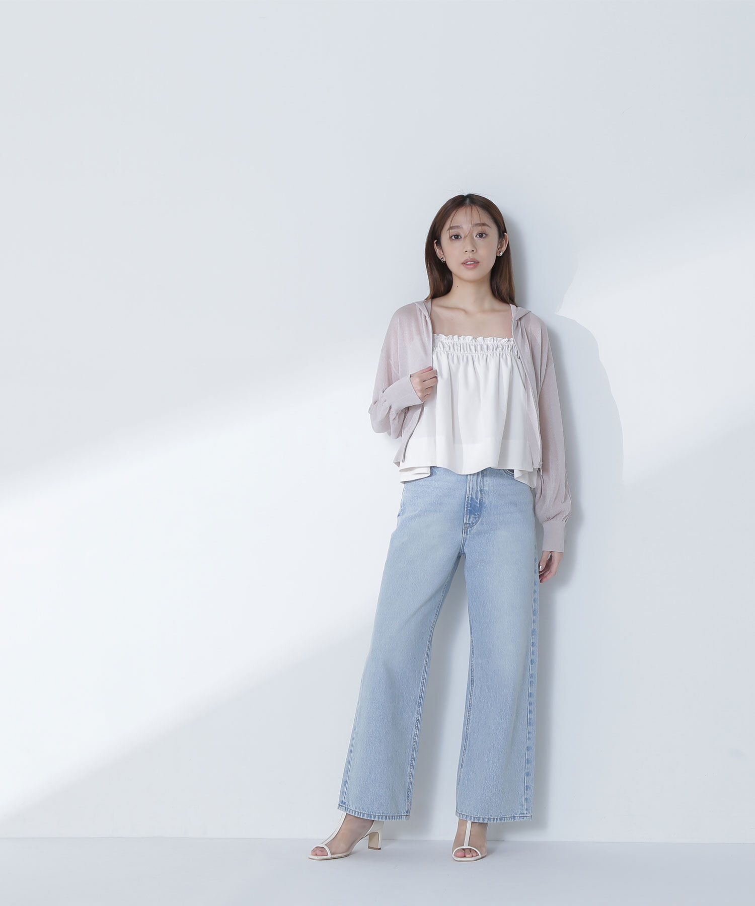  「シアージップパーカー」|ニット・セーター|