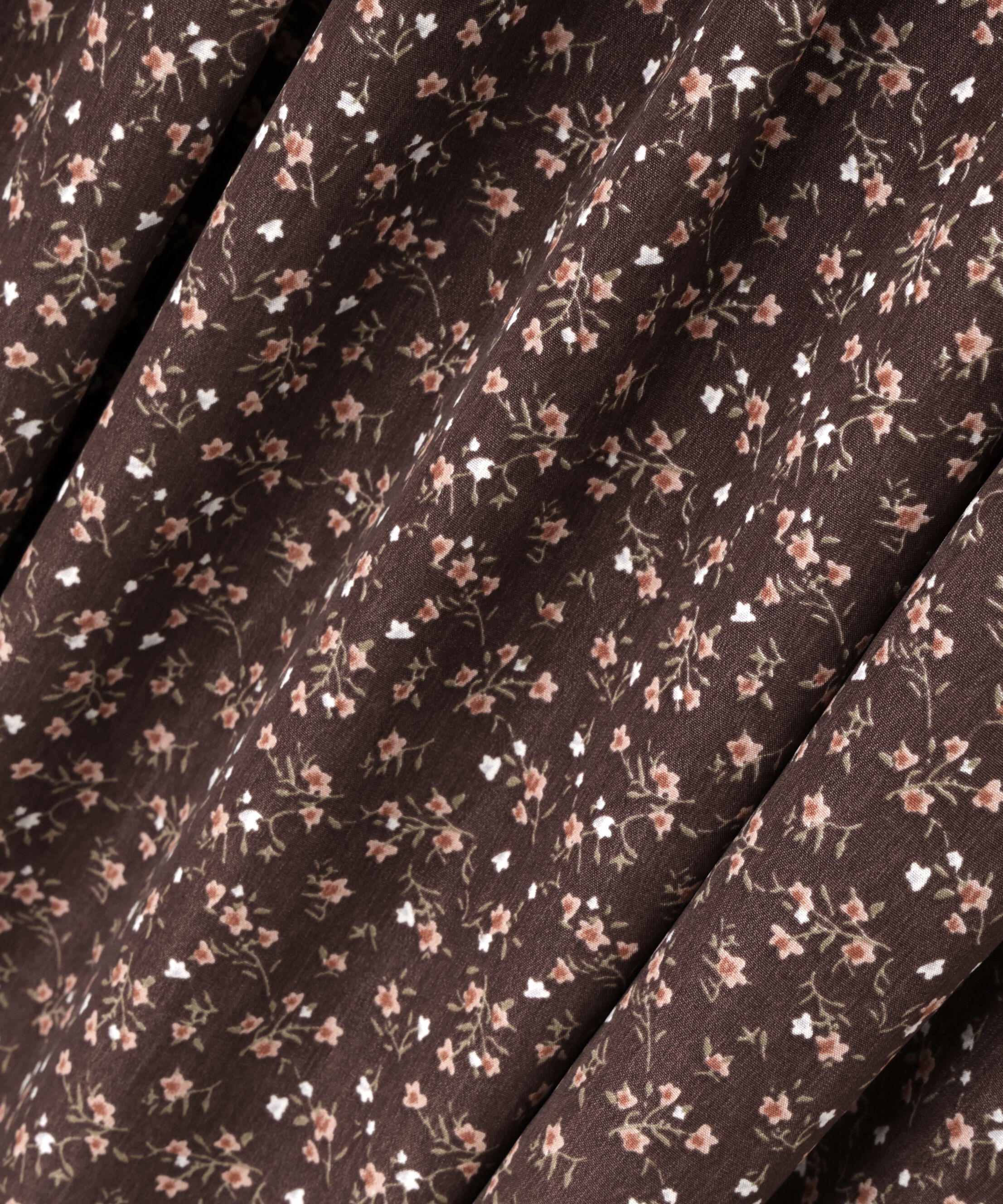  「ミニフラワーシャーリングワンピース」|ワンピース|