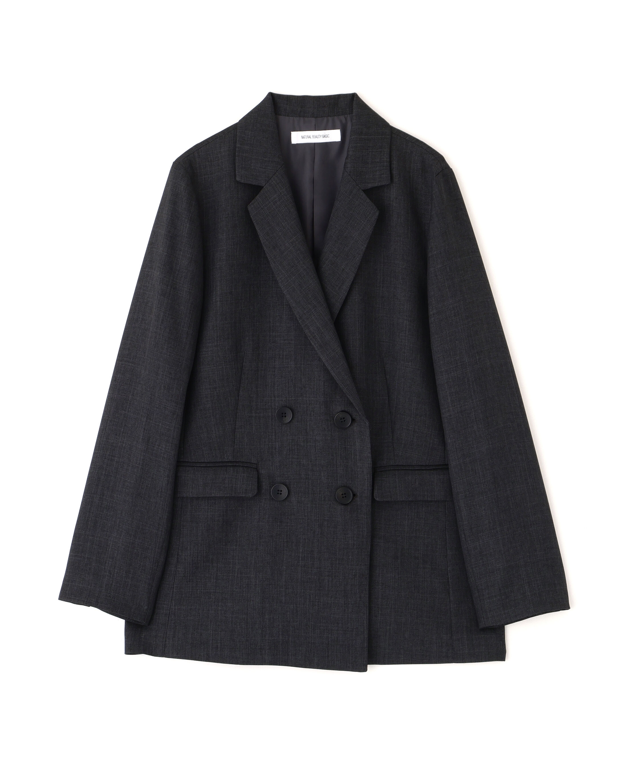  「シャークスキン SETUPダブルブレストジャケット」|その他|