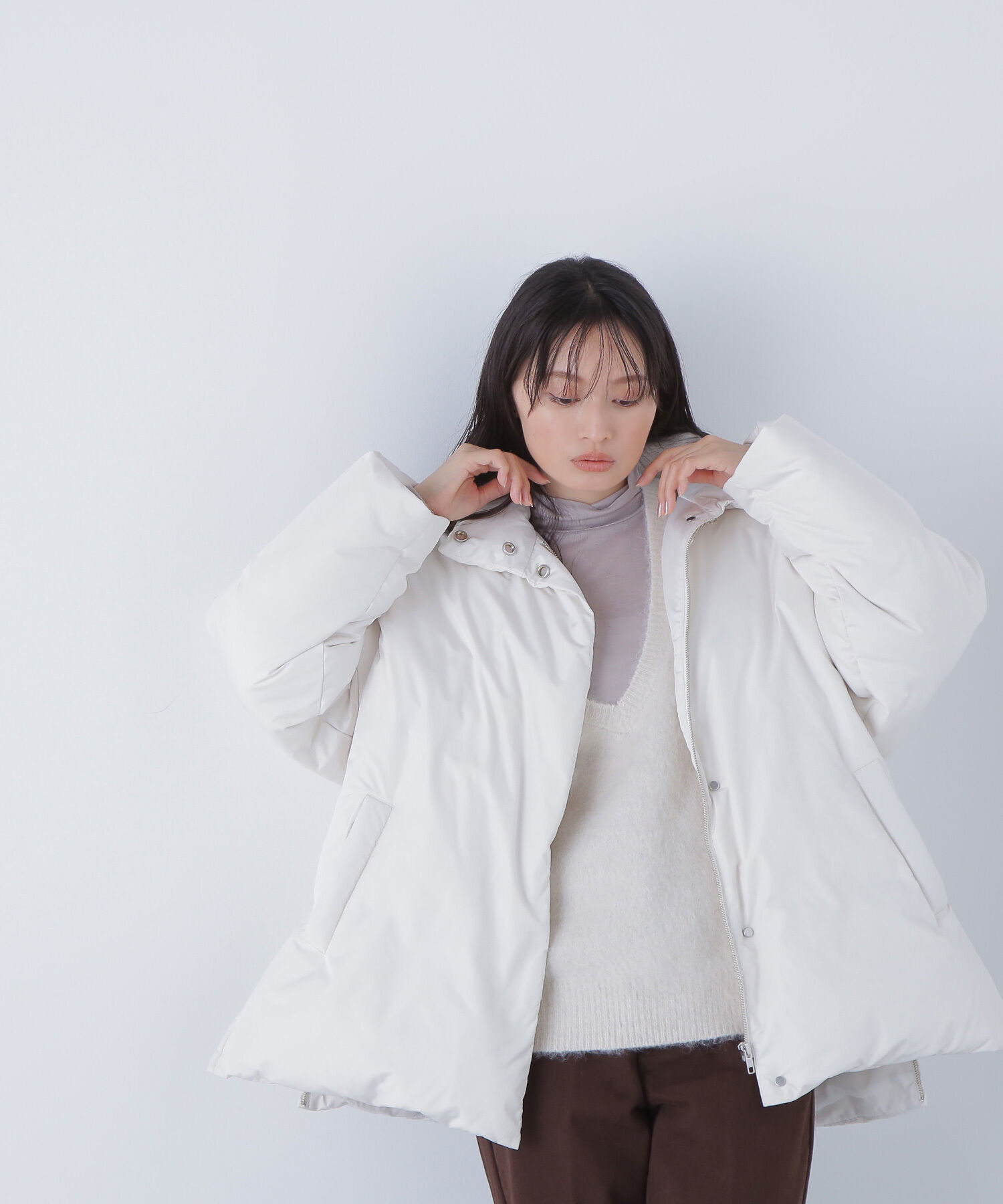  「シームレスミドルダウン」|ブルゾン・スタジャン|