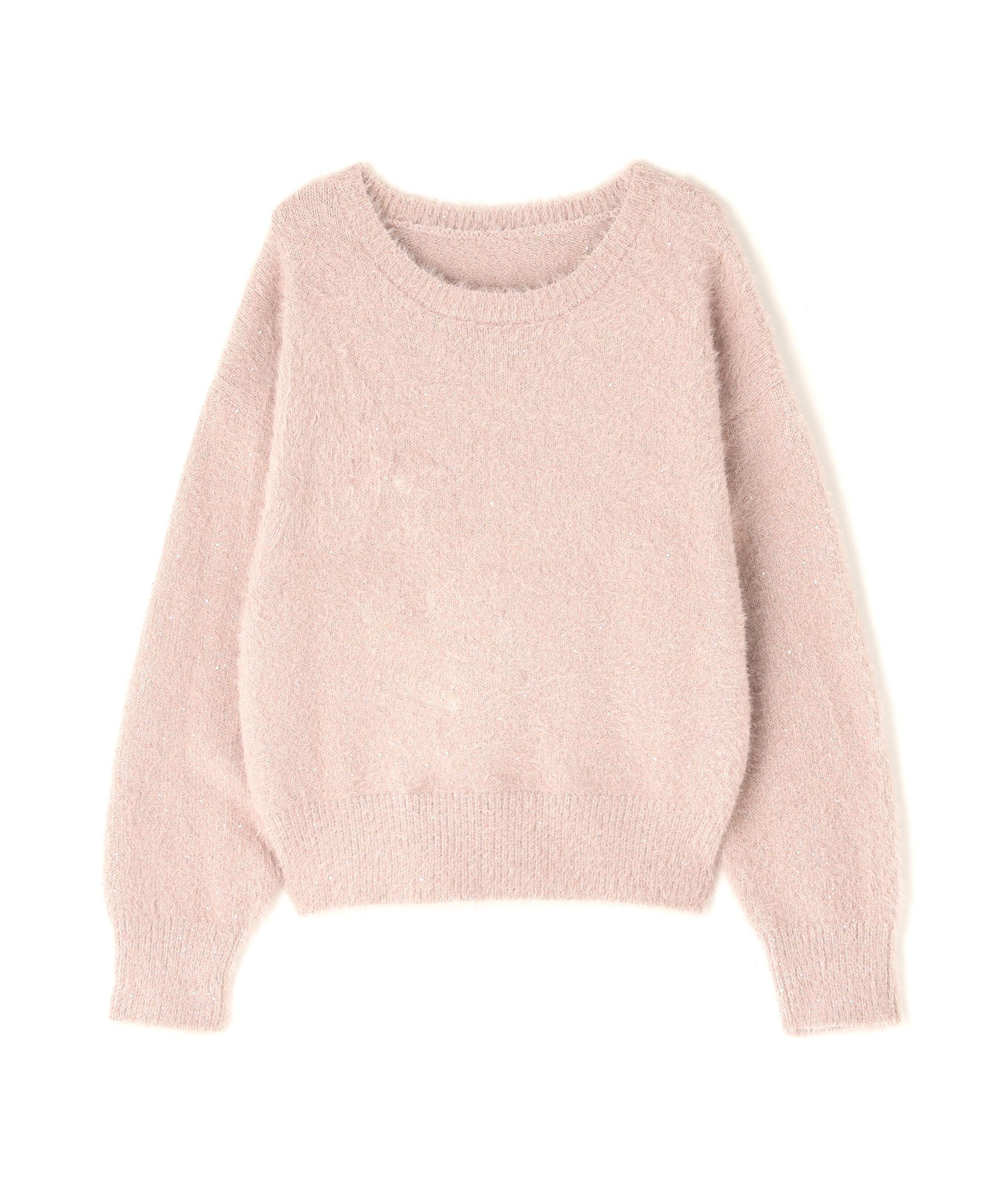  「スパンコールフェザーニット」|ニット・セーター|