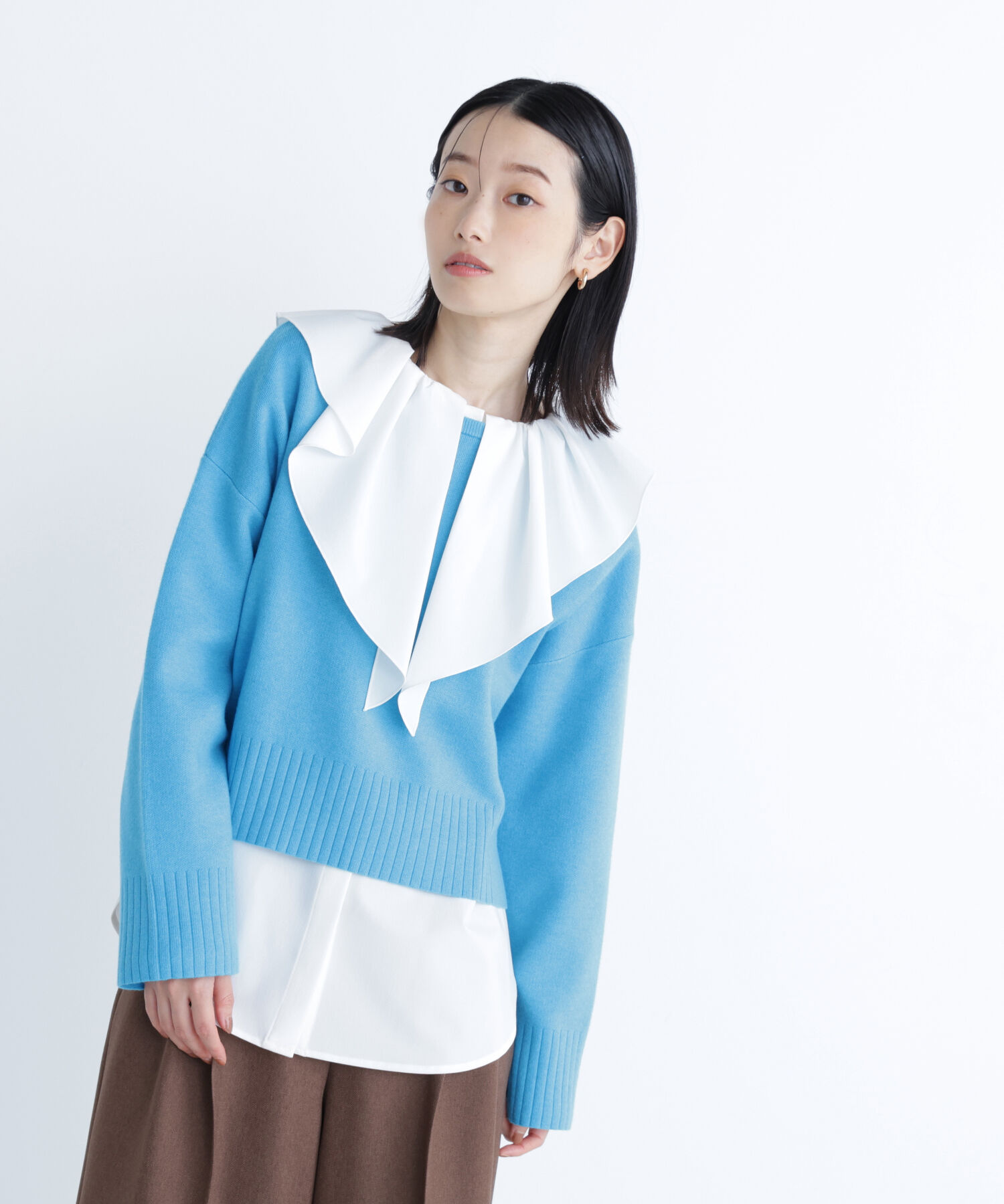  「着れば納得！名品ジャガードニット」|ニット・セーター|ターコイズブ