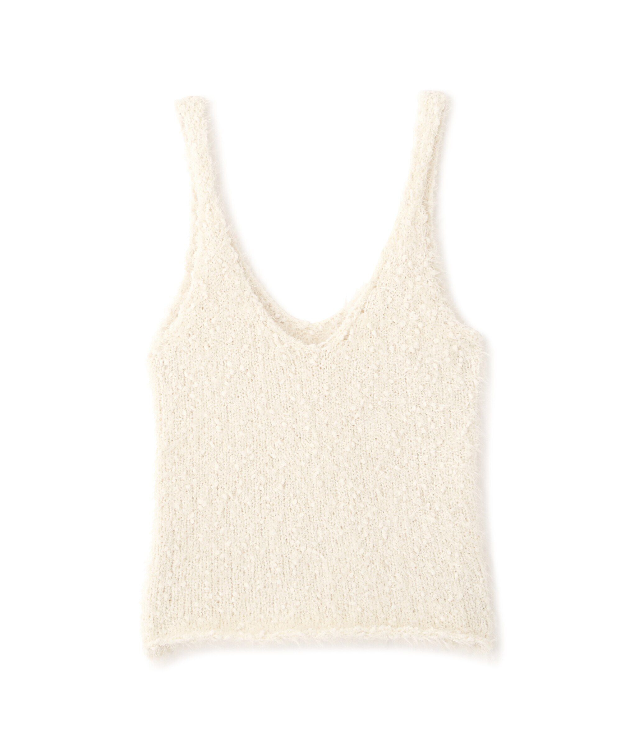  「フェザーニットタンクトップ」|ニット・セーター|