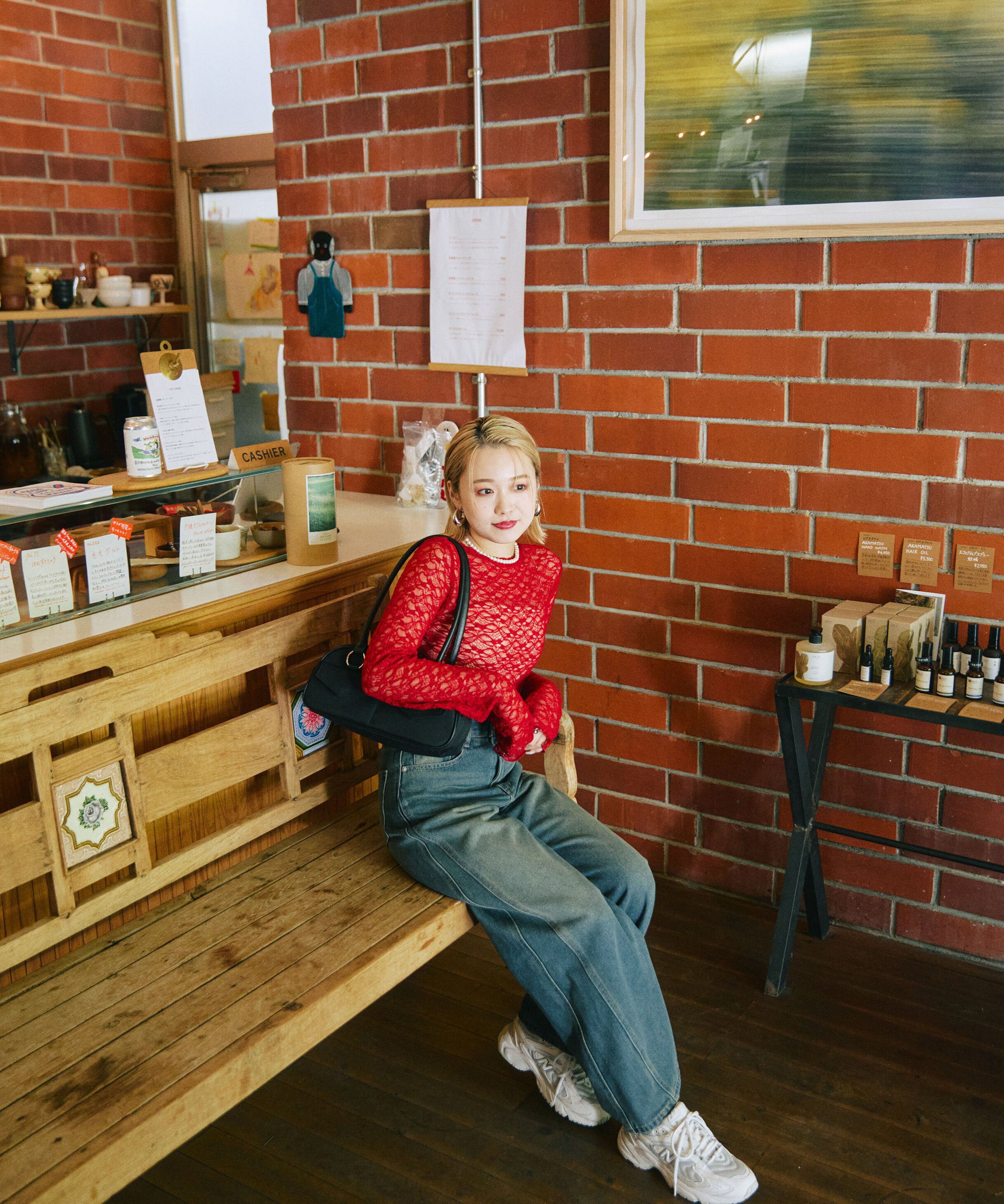  「[XS-Lサイズ展開]サイドパネルヴィンテージライクワイドデニム」|その他|