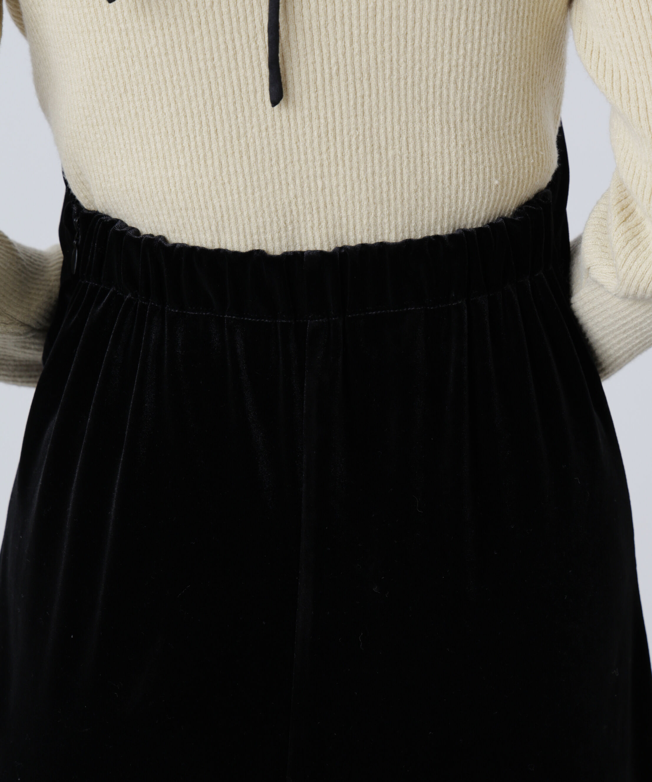  「ホルターネックベロアキャミワンピース」|ワンピース|