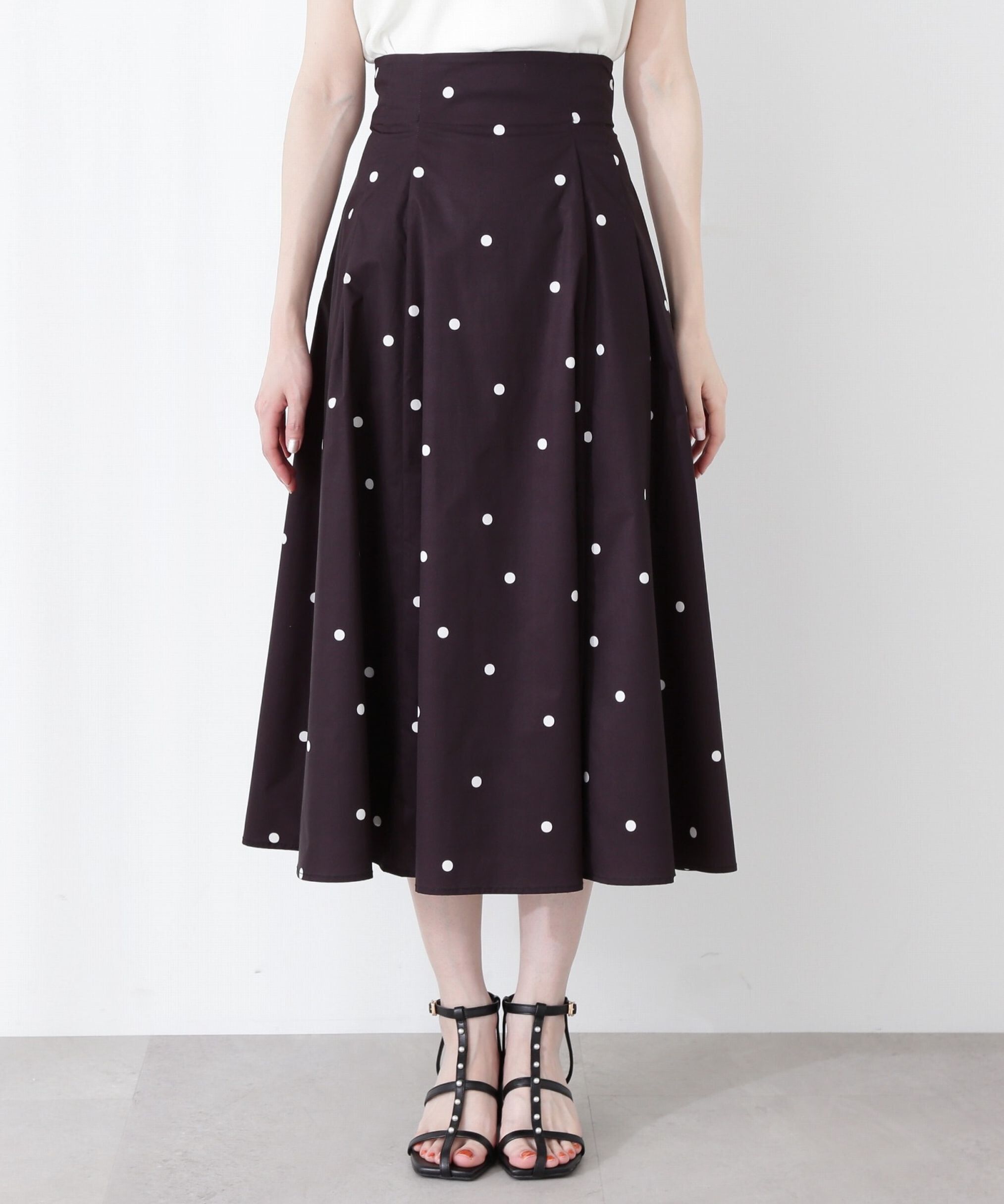 PROPORTION BODY DRESSING「｜美人百花5月号掲載 タイアップ休井美郷さん着用商品｜タフタスカート」|スカート|