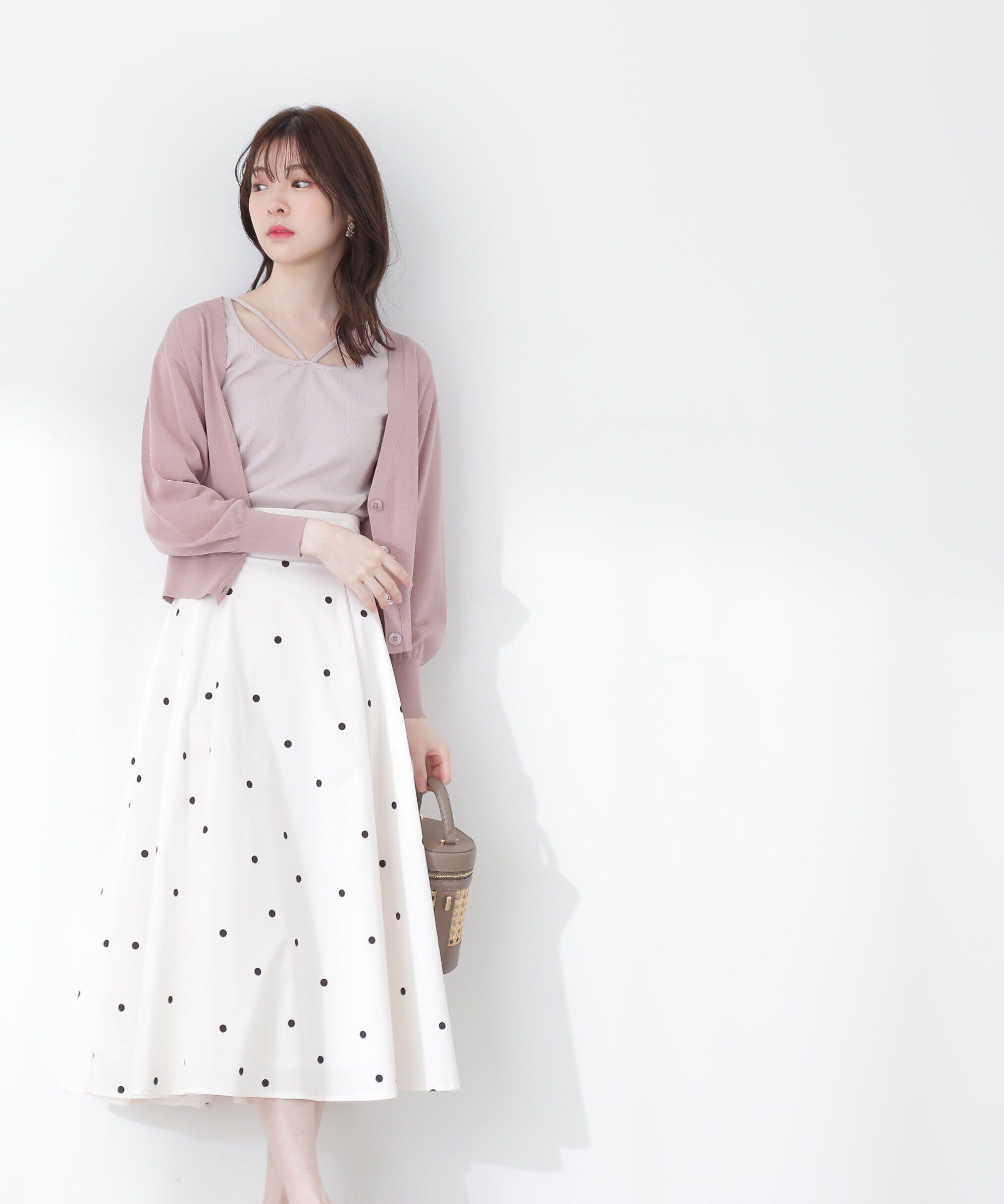 PROPORTION BODY DRESSING「｜美人百花5月号掲載 タイアップ休井美郷さん着用商品｜タフタスカート」|スカート|