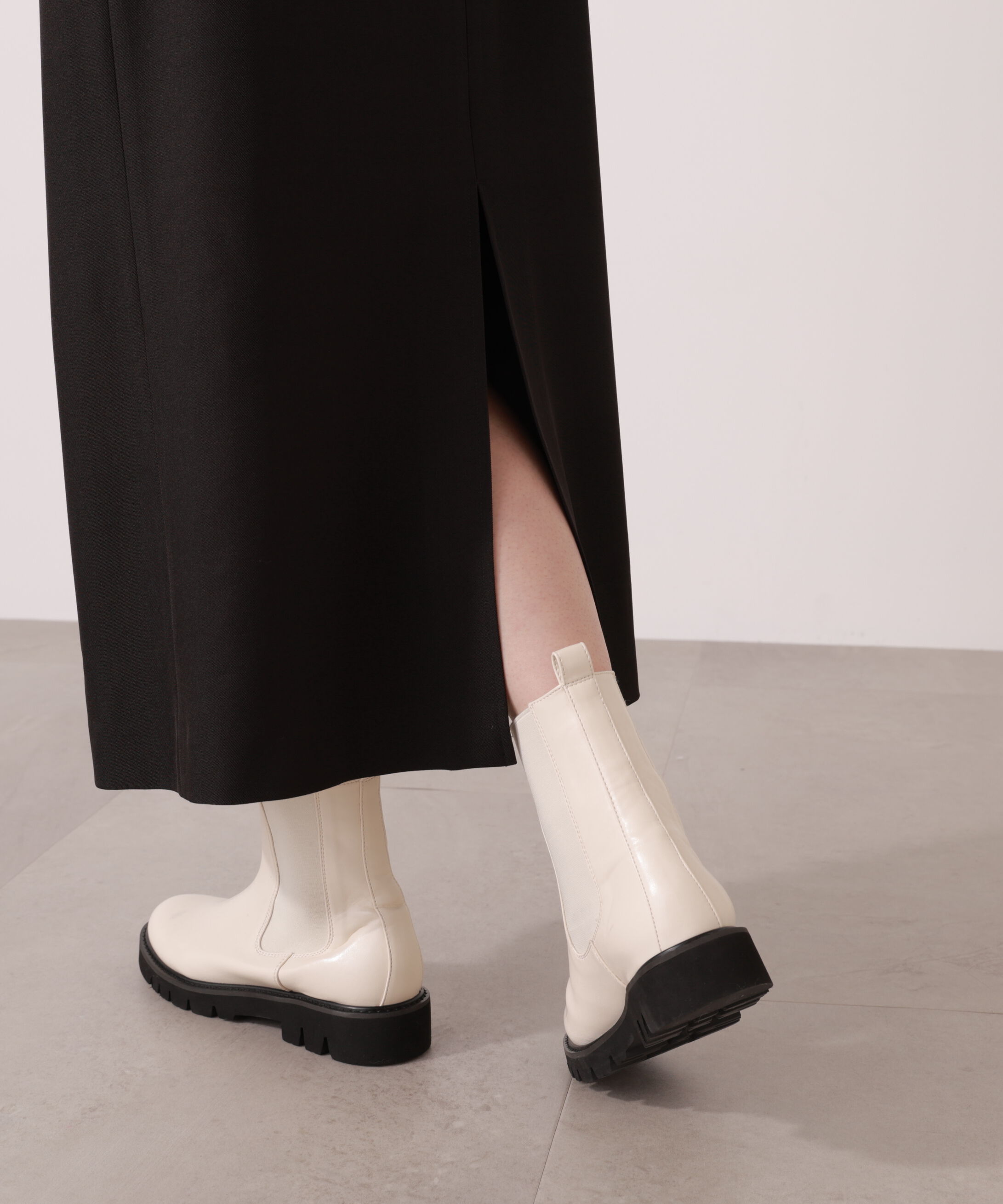 PROPORTION BODY DRESSING「フロントファスナーナロージャンスカ」|ワンピース|