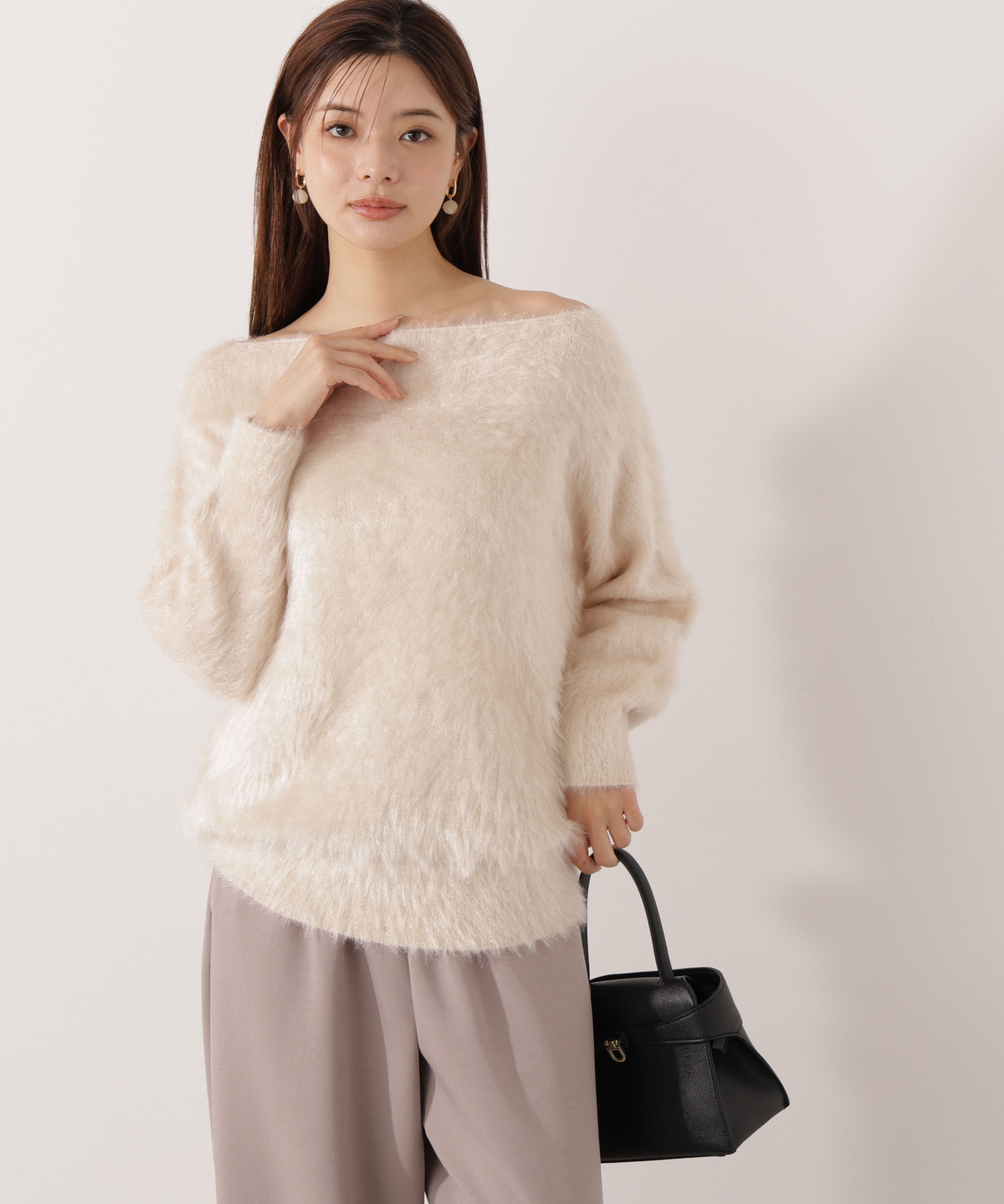 PROPORTION BODY DRESSING「ヘアリーニット 25AW」|ニット・セーター|