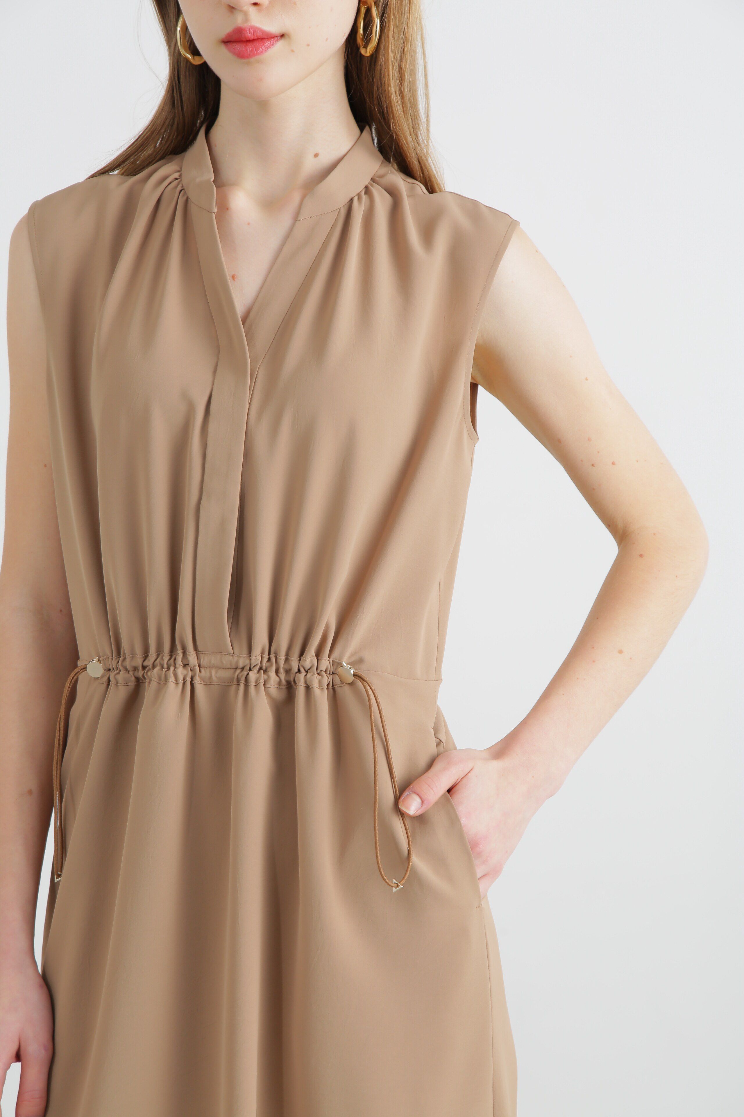  「◆2WAYストレッチシャツカラーワンピース」|ワンピース|