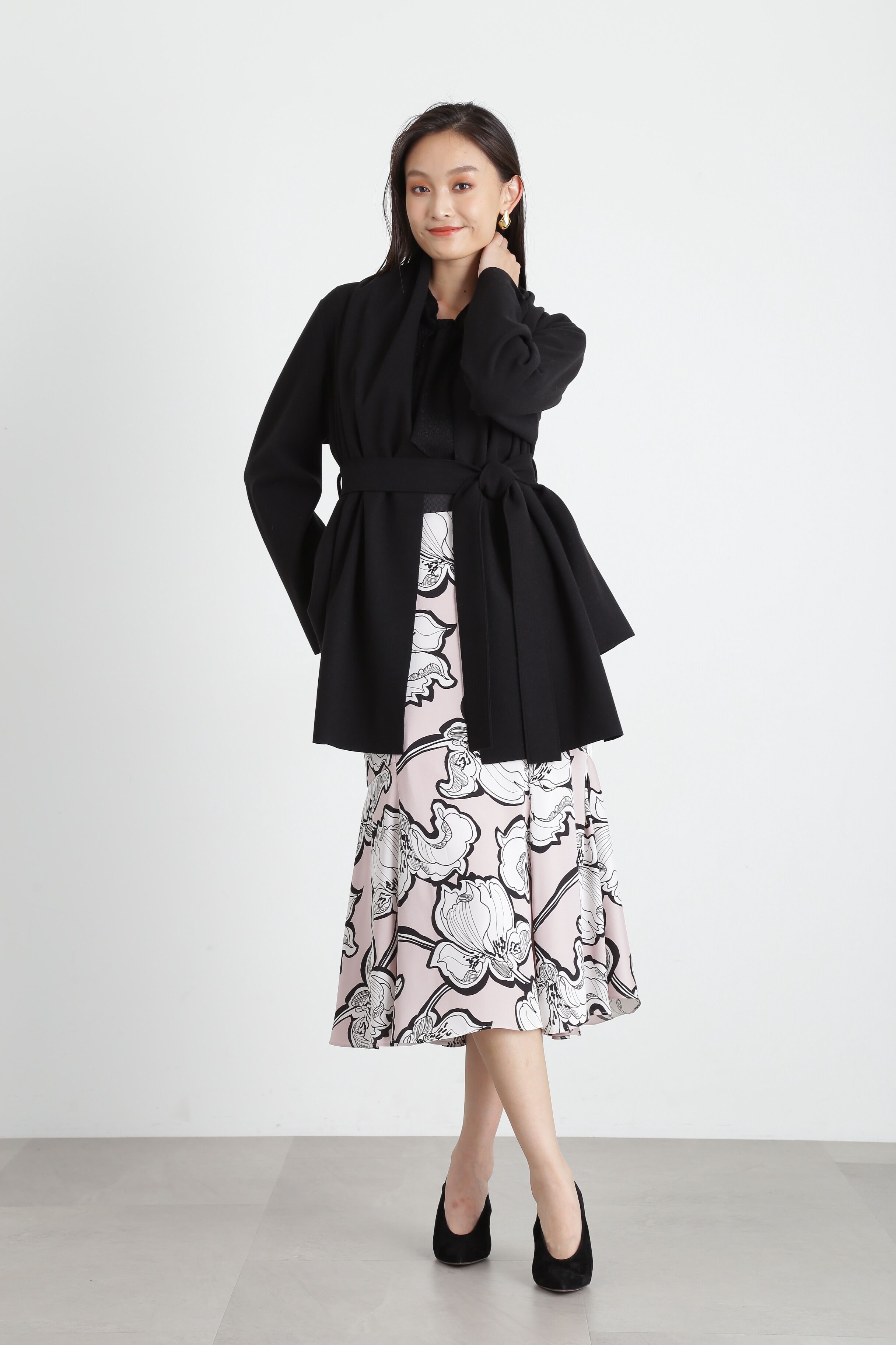  「◆ワイドボウタイニットプルオーバー」|ニット・セーター|