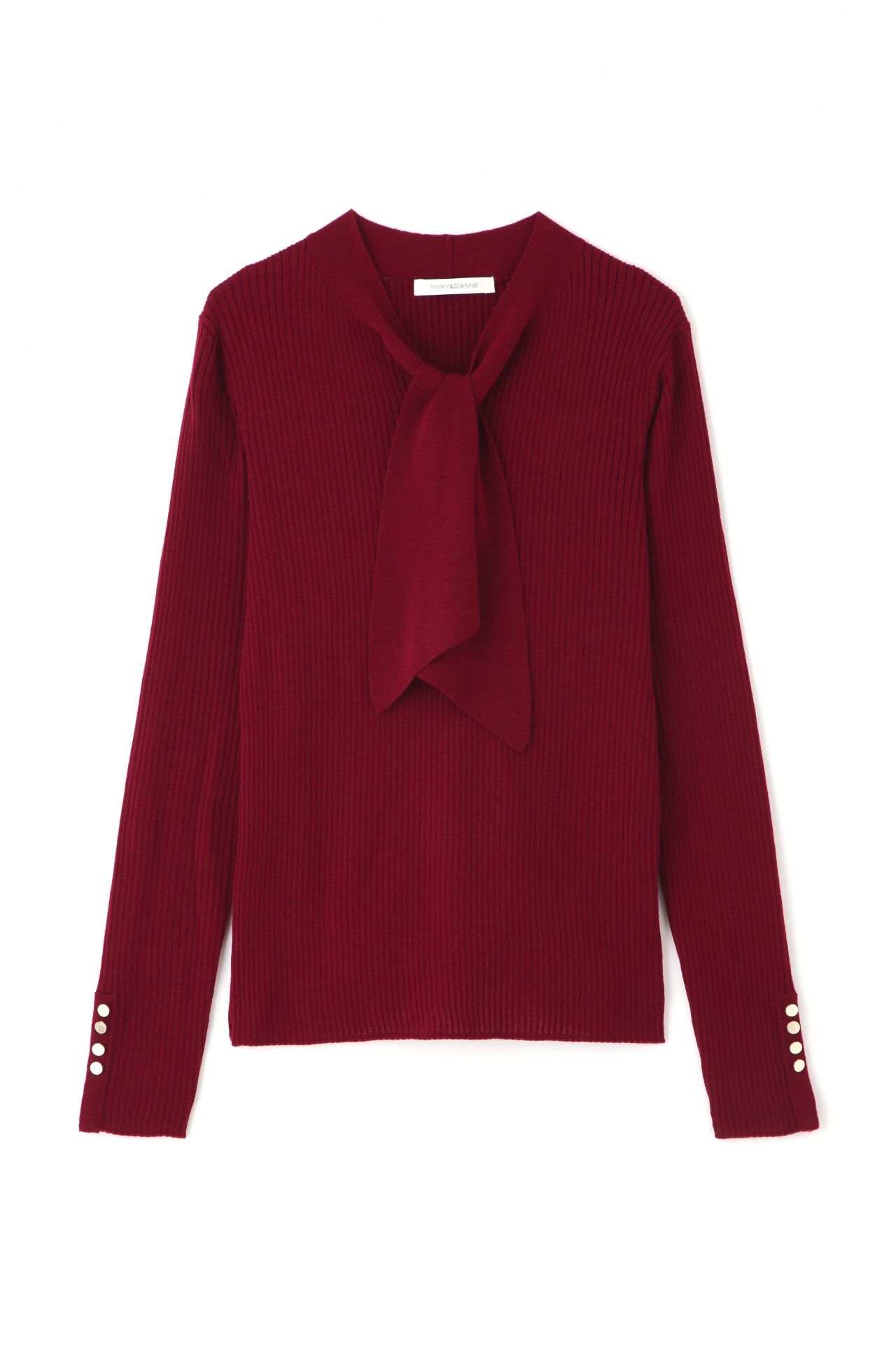  「◆ワイドボウタイニットプルオーバー」|ニット・セーター|