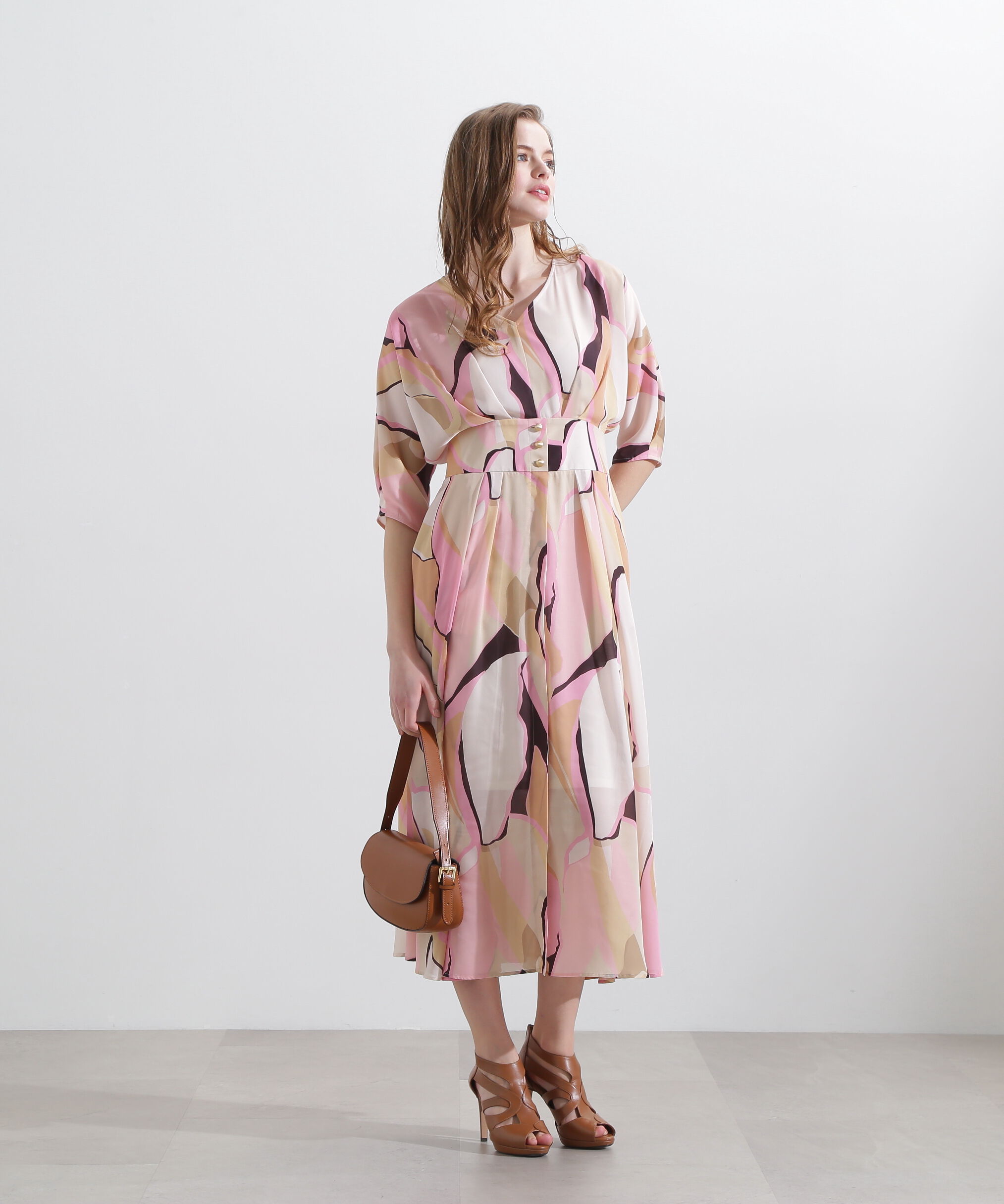  「◆マルチカラープリントワンピース」|ワンピース|