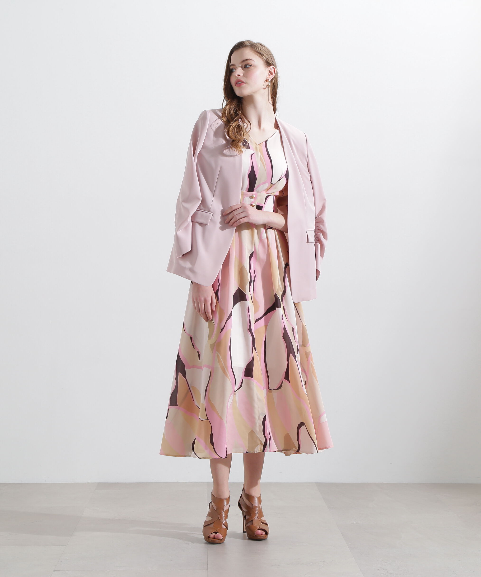  「◆マルチカラープリントワンピース」|ワンピース|