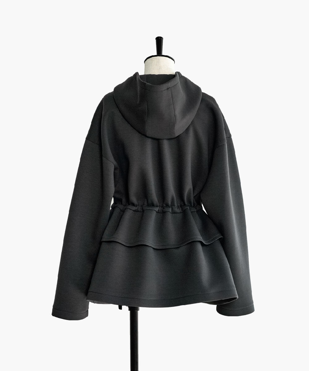  「◆ウエストフレアダンボールフーディー」|ブルゾン・スタジャン|