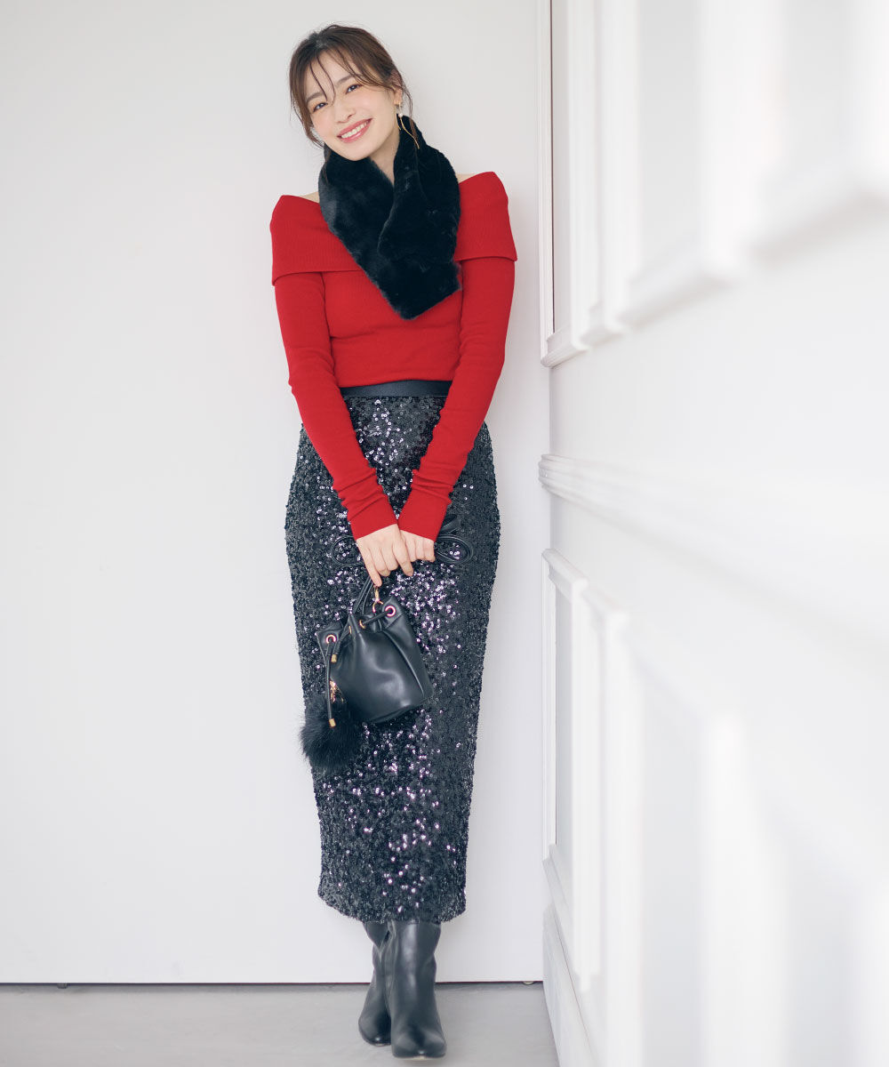  「◆スパンコールスカート」|スカート|