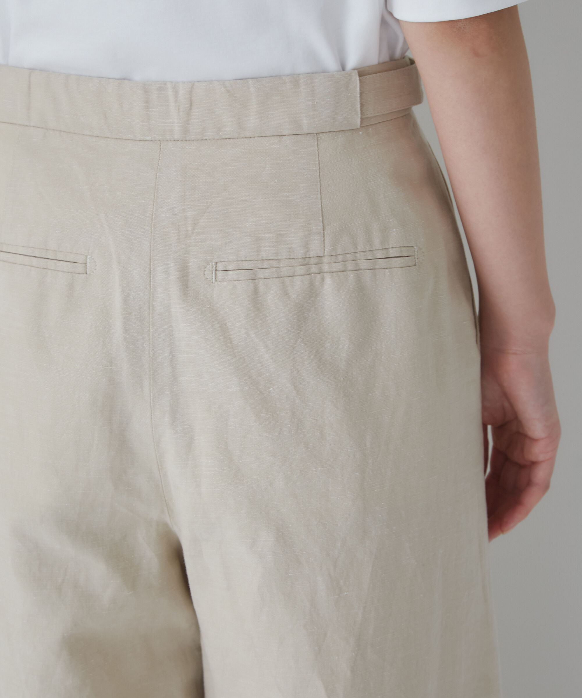  「◆綿麻シャンブレースカーチョ」|スカート|