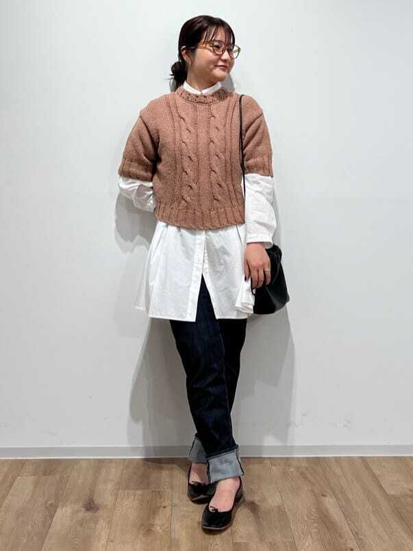  「◆ボックスタックロングブラウス」|シャツ・ブラウス|