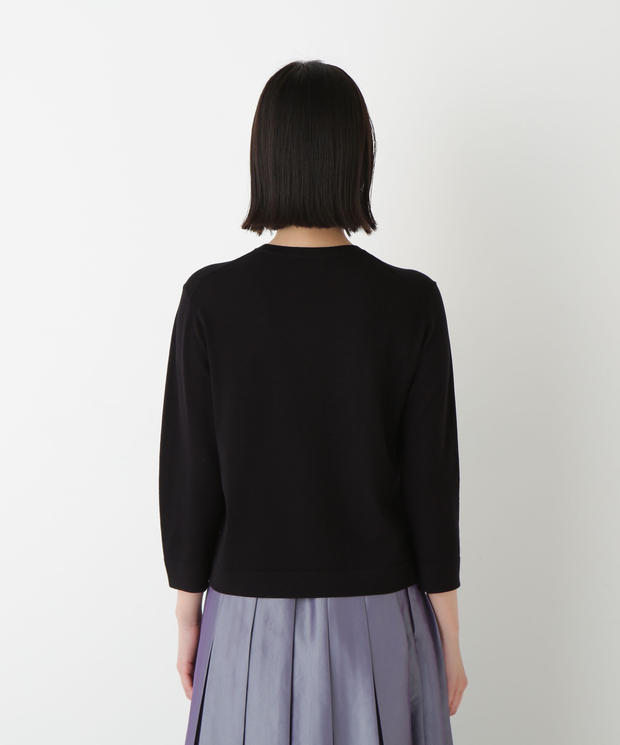  「◆レーヨン混ハイゲージクルーネックプルオーバー」|ニット・セーター|