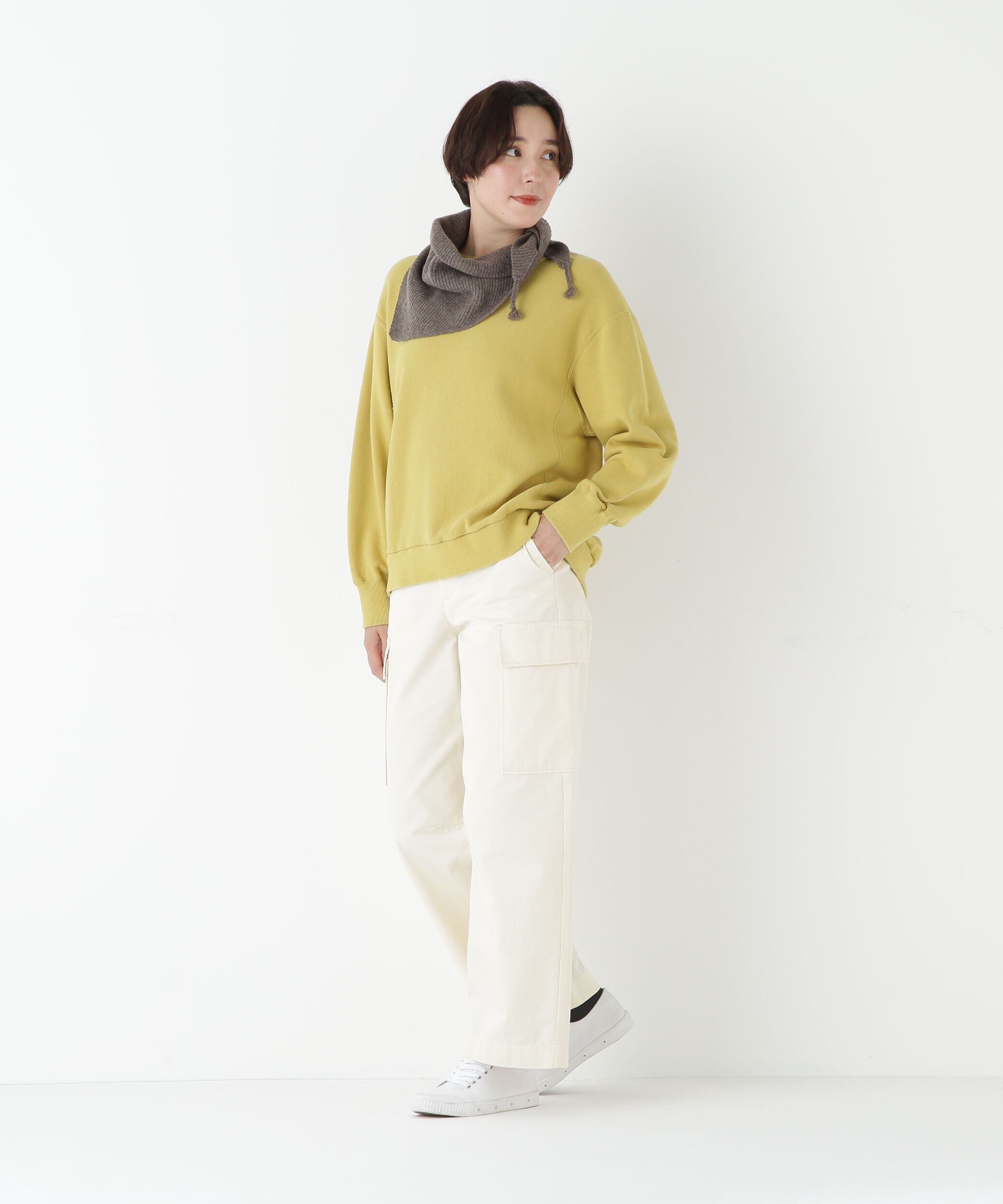  「◆オーガニックコットンチノクロスカーゴパンツ」|その他|