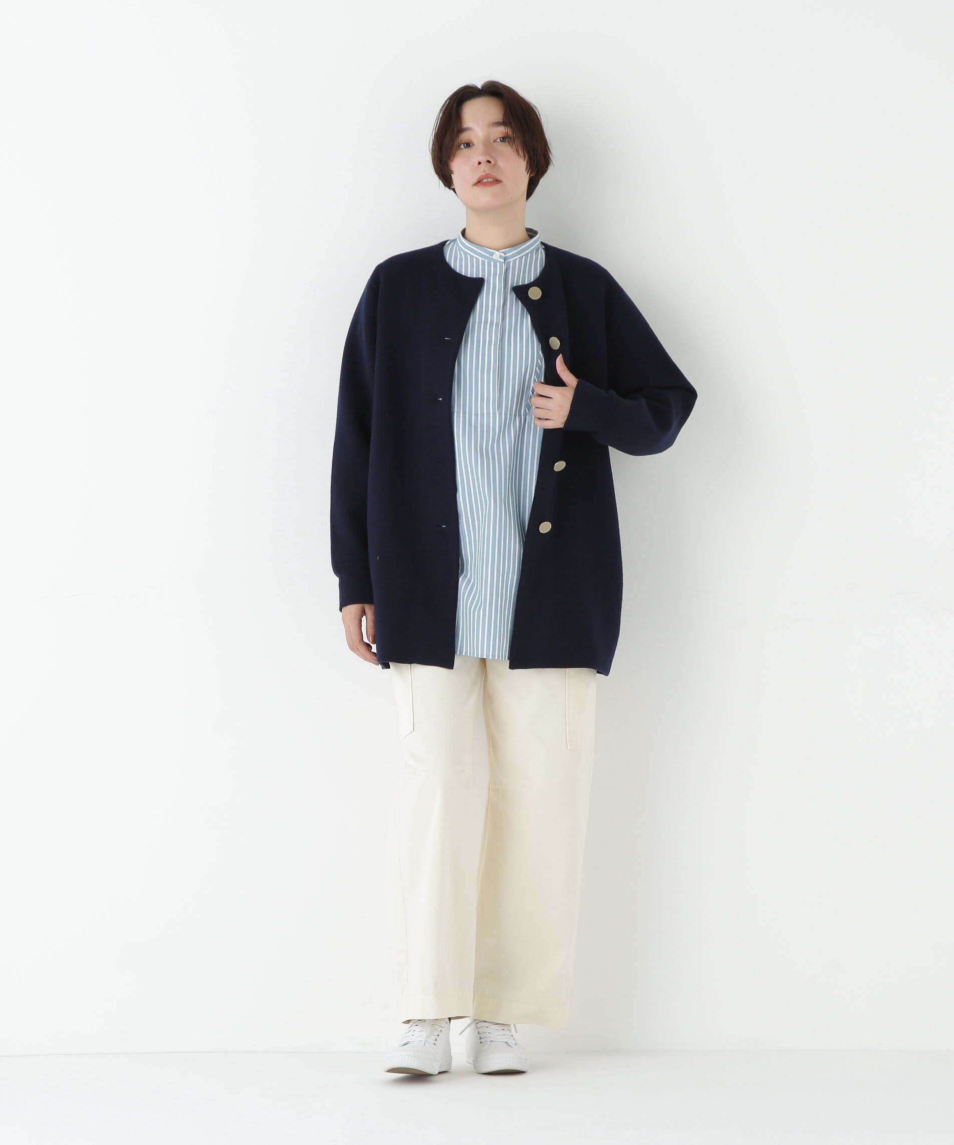  「◆オーガニックコットンチノクロスカーゴパンツ」|その他|