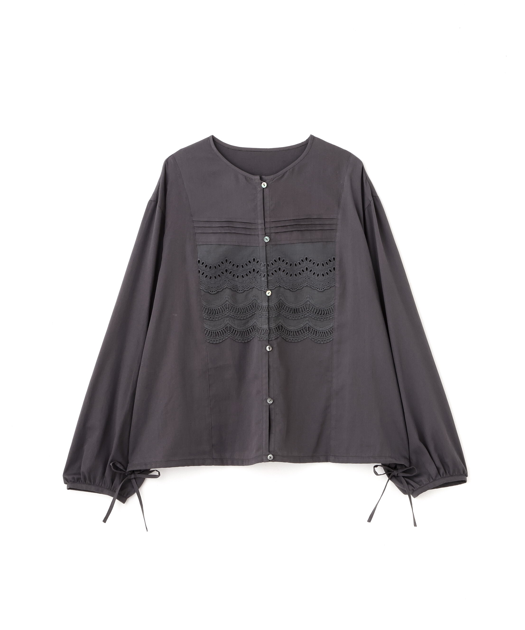  「レイヤーレースブラウス」|シャツ・ブラウス|