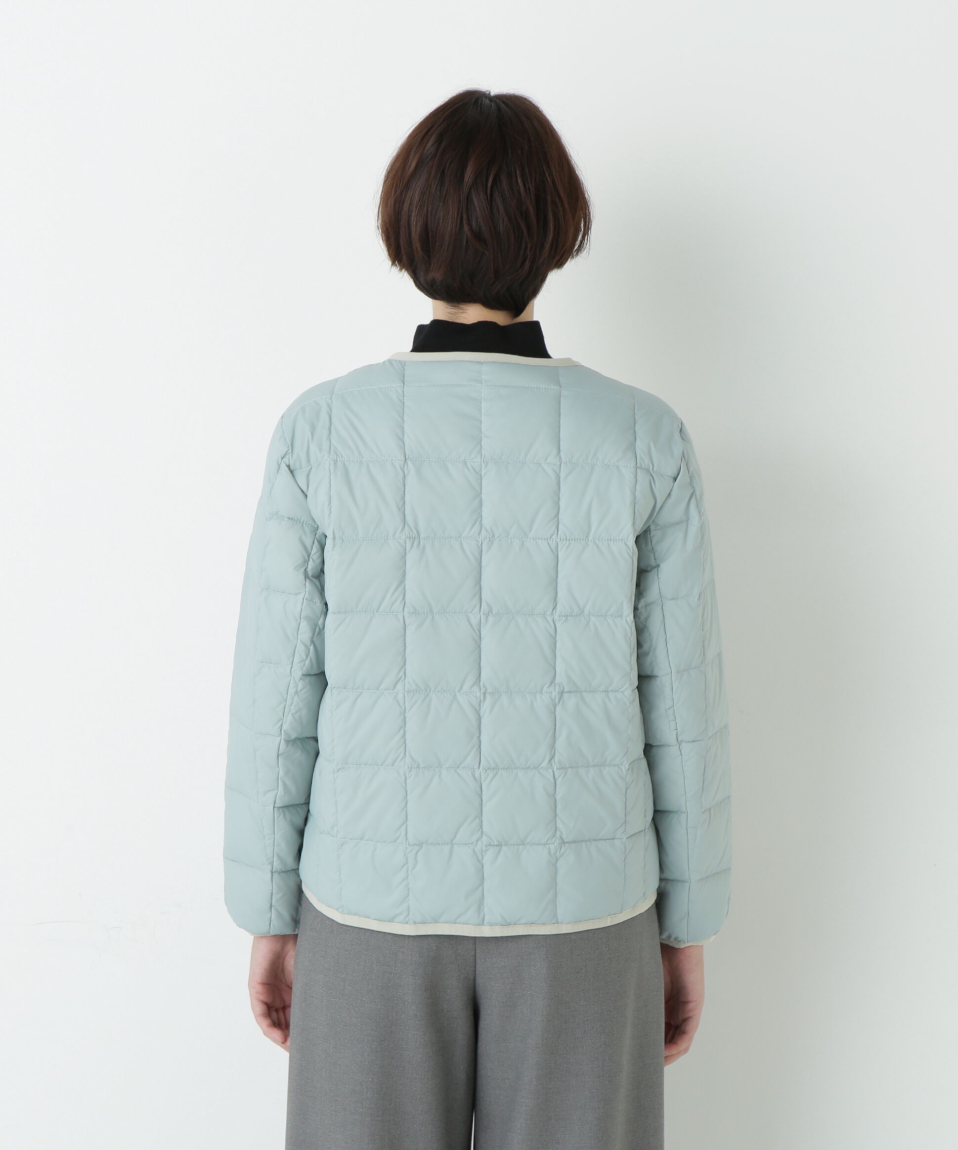  「◆≪ＴＡＩＯＮコラボ≫リバーシブルクルーネックダウンブルゾン」|ブルゾン・スタジャン|