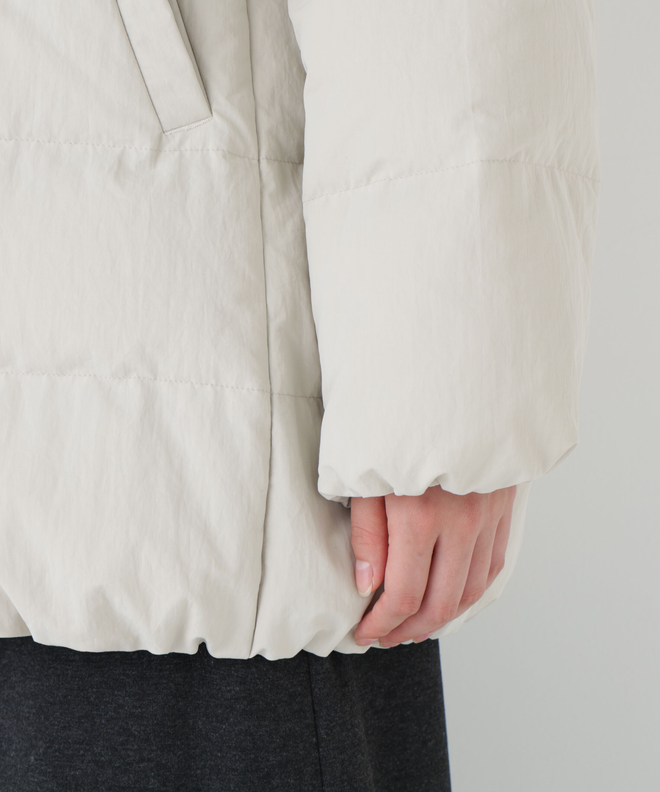  「◆フーディースタンドカラー２ｗａｙダウンコート」|その他|