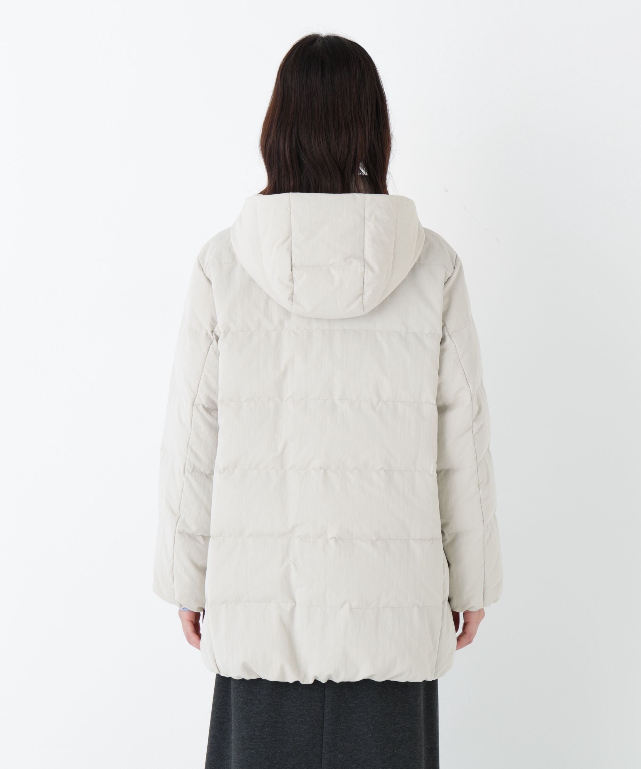  「◆フーディースタンドカラー２ｗａｙダウンコート」|その他|