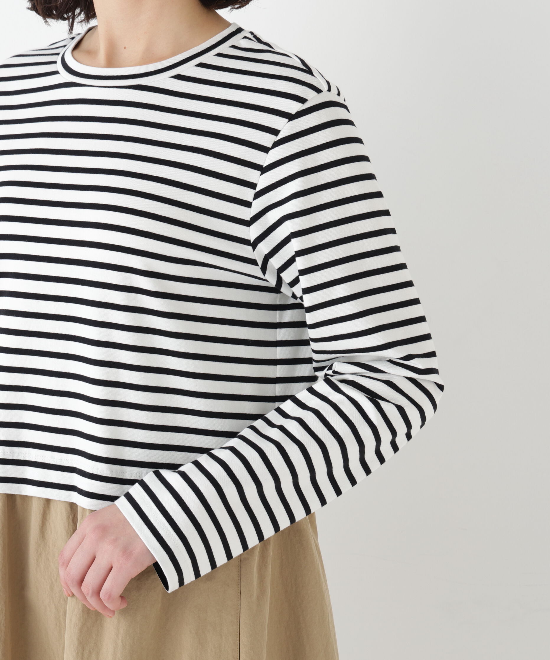  「◆ドッキングモックネックプルオーバーワンピース」|ワンピース|