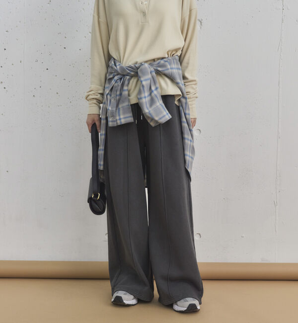 Doux archives「ピグメントセンターシームワイドパンツ」|チノ|