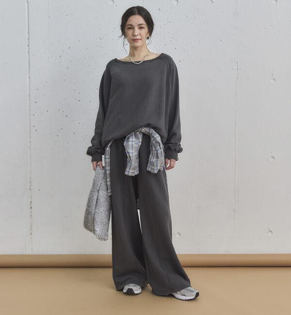 Doux archives「ピグメントセンターシームワイドパンツ」|チノ|