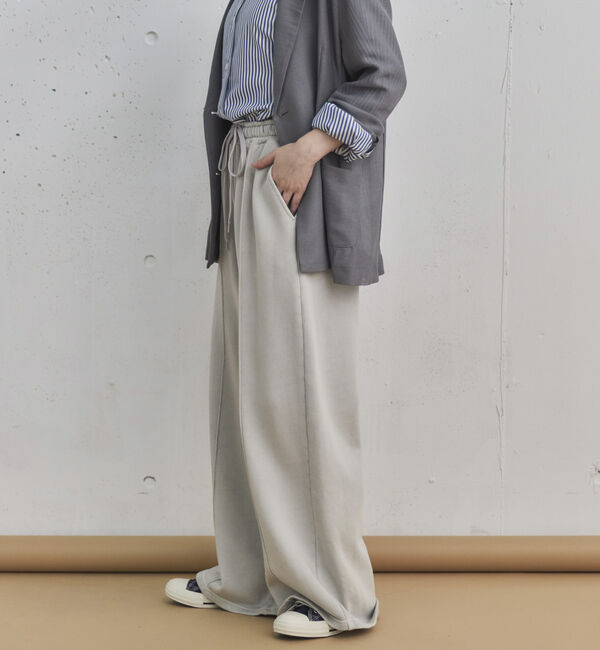 Doux archives「ピグメントセンターシームワイドパンツ」|チノ|