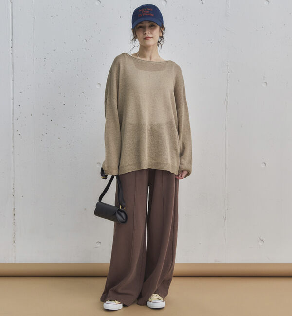 Doux archives「ピグメントセンターシームワイドパンツ」|チノ|