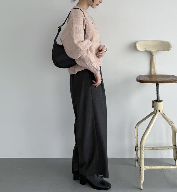 Doux archives「スパンコールショートニットプルオーバー」|ニット・セーター|